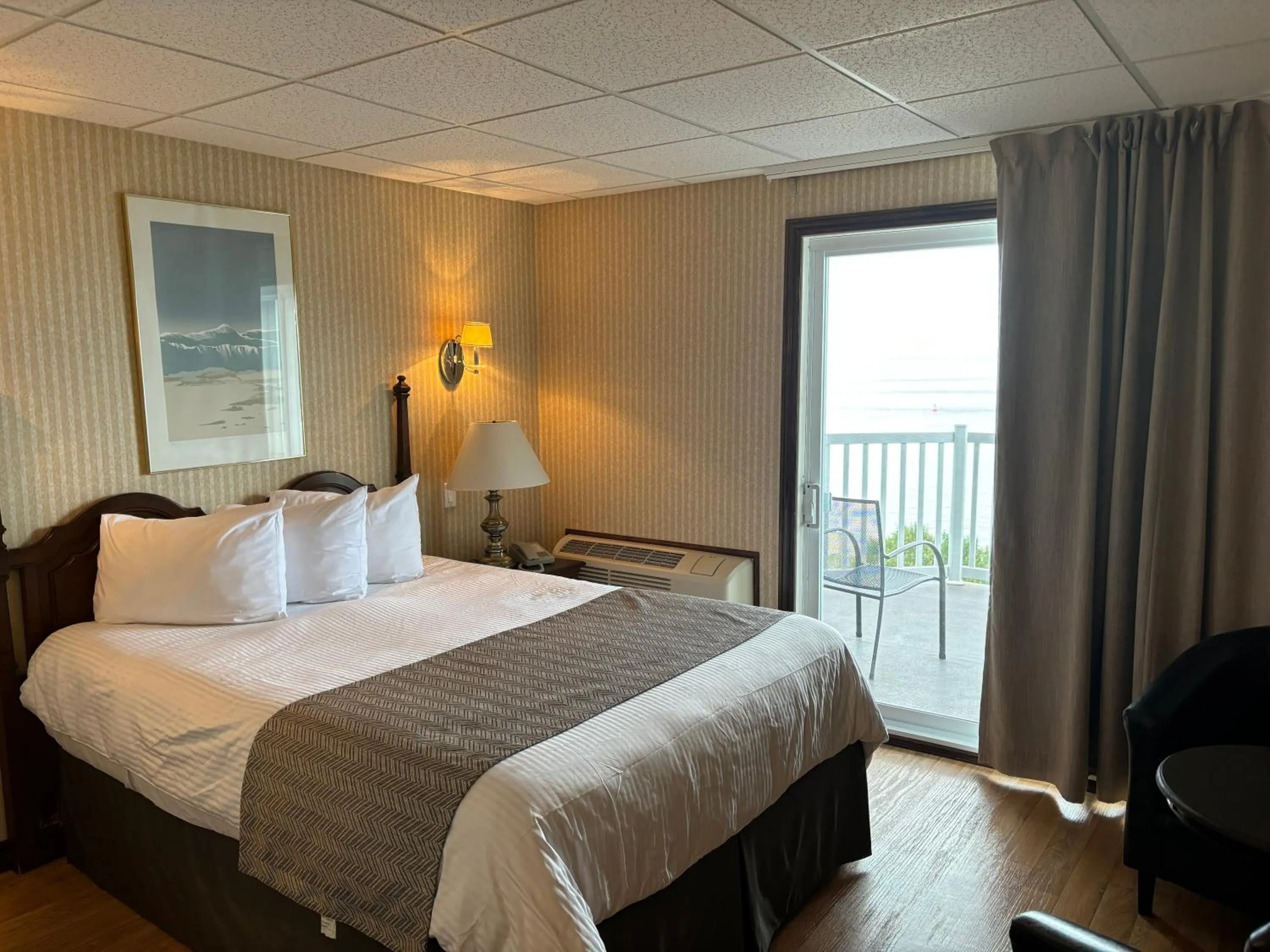 Bed in Motel vue Belvédère