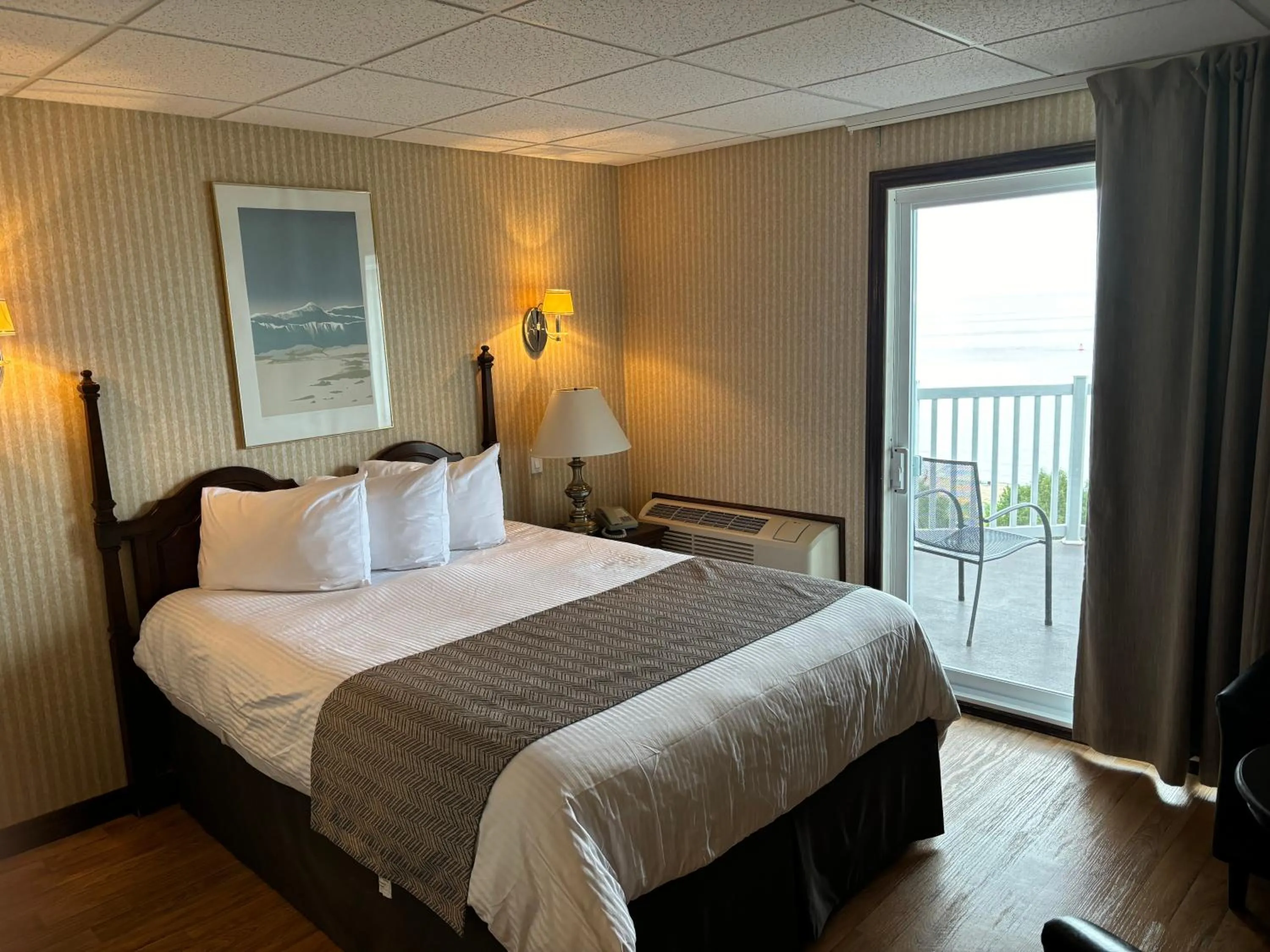 Bed in Motel vue Belvédère