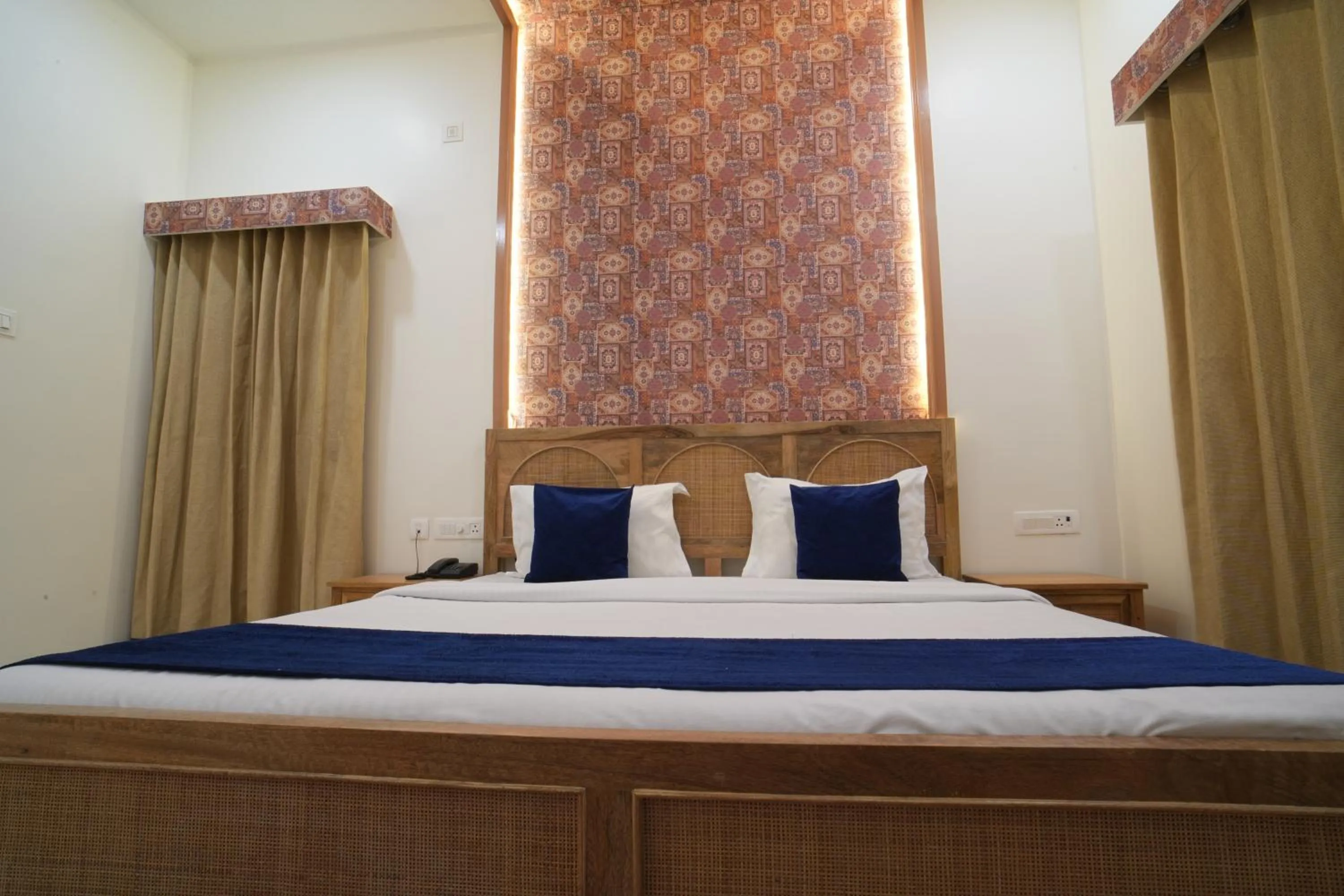 Bed in The Marwar Hotel & Gardens