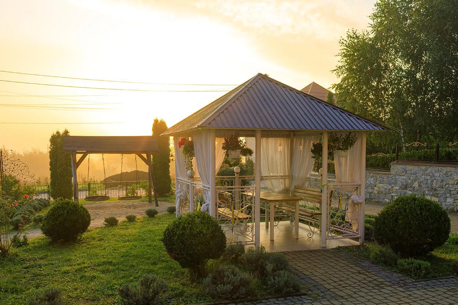 Sunrise in VitaPark Sonyachnyy Provans