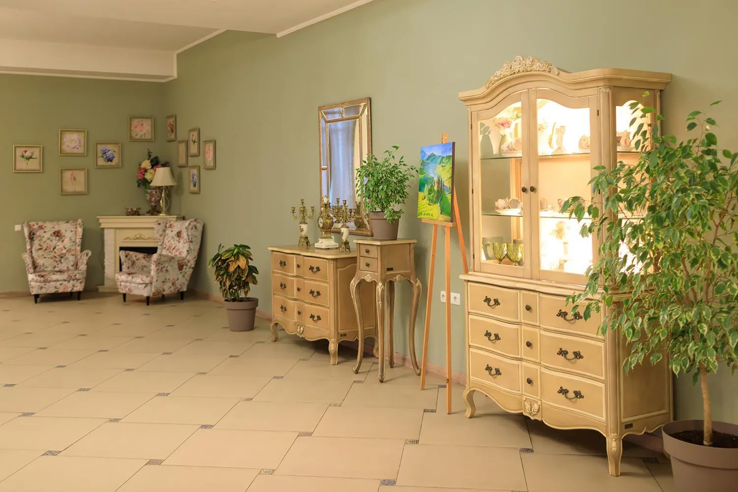 Living room in VitaPark Sonyachnyy Provans