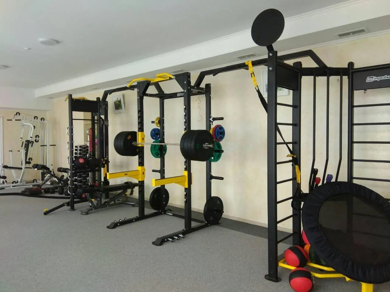 Fitness centre/facilities in VitaPark Sonyachnyy Provans