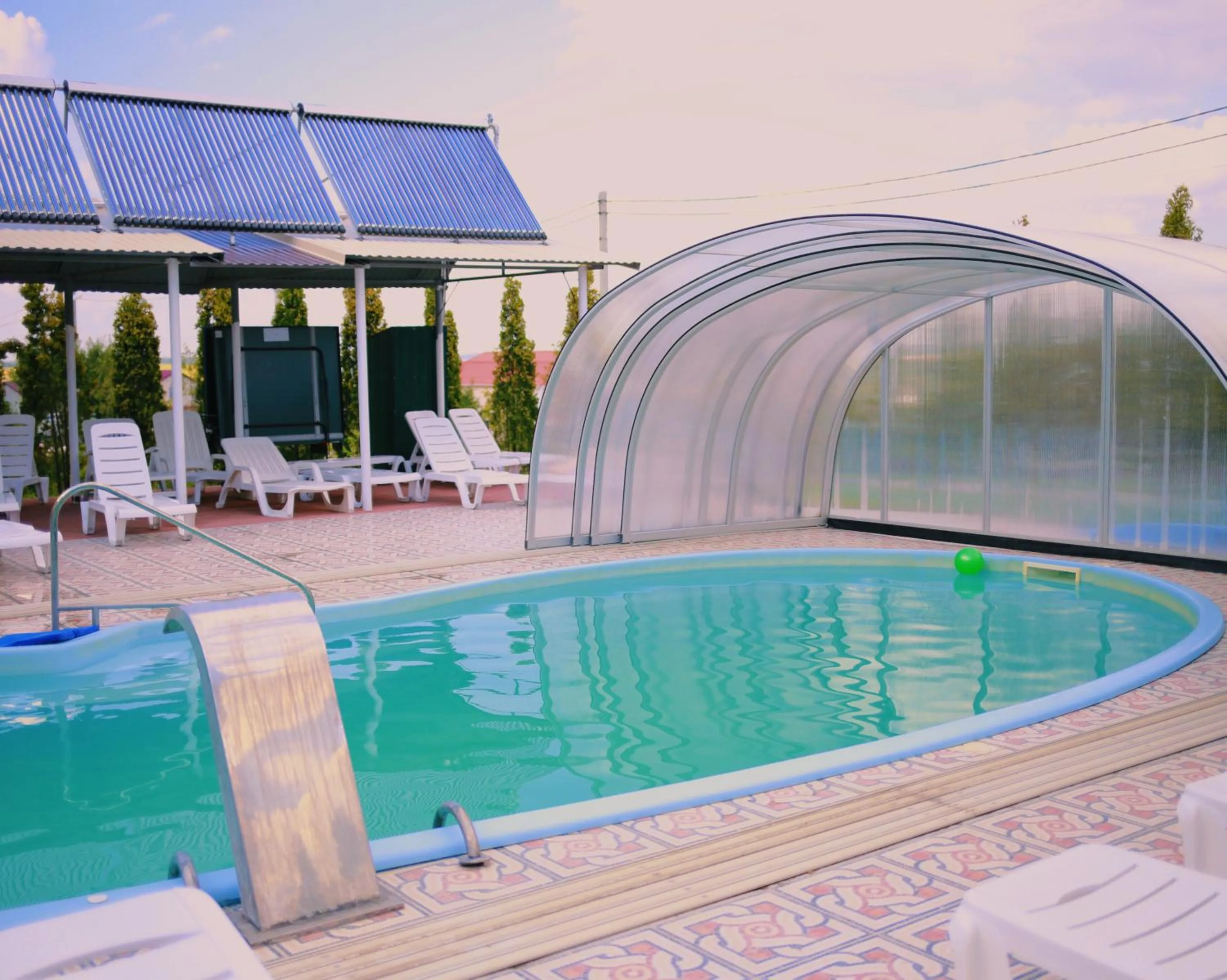 Swimming pool in VitaPark Sonyachnyy Provans