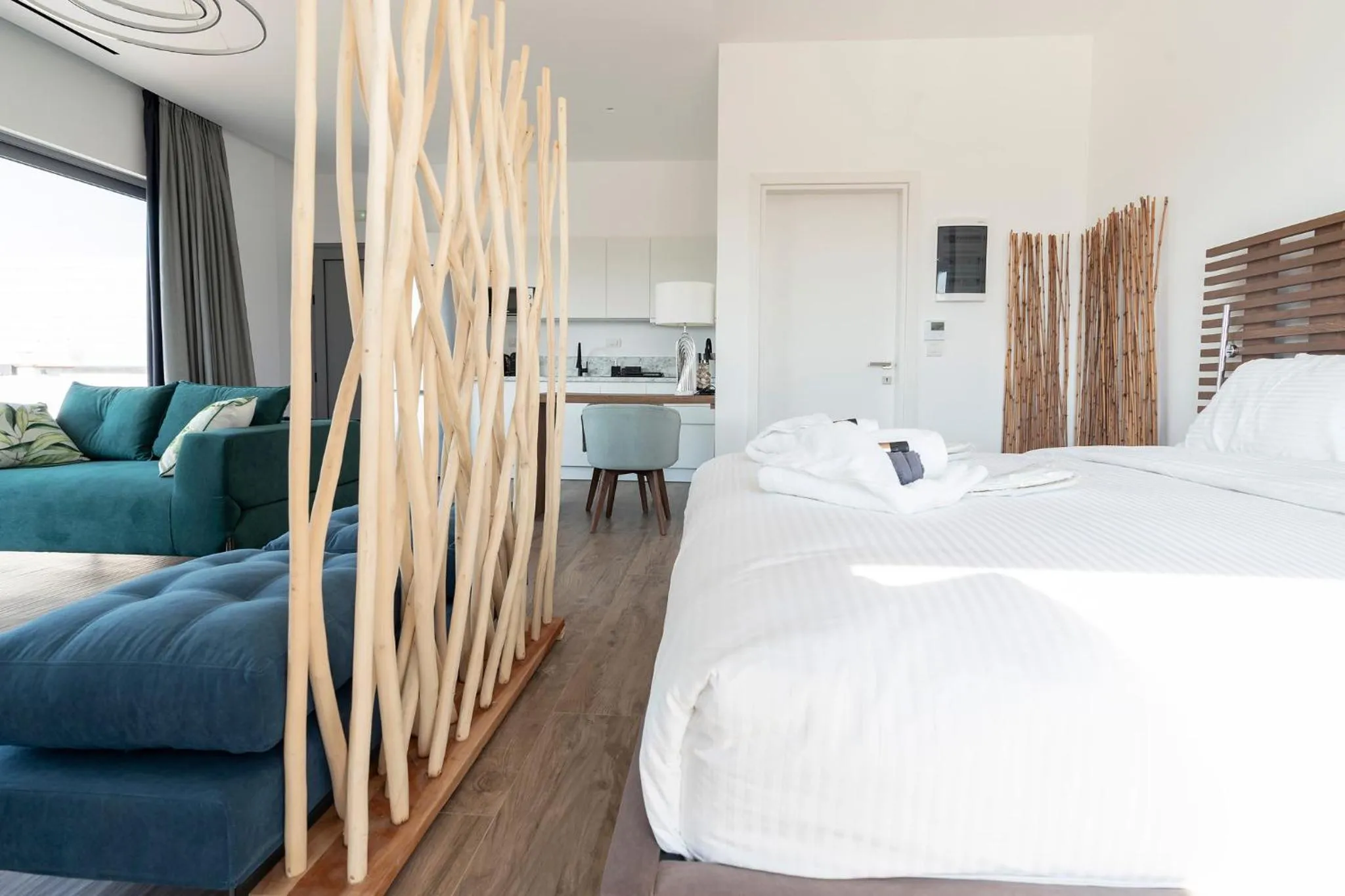 Bed in Sweet Mary Suites