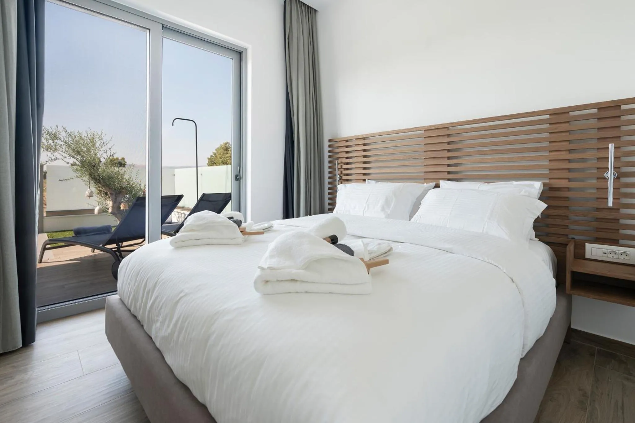 Bed in Sweet Mary Suites