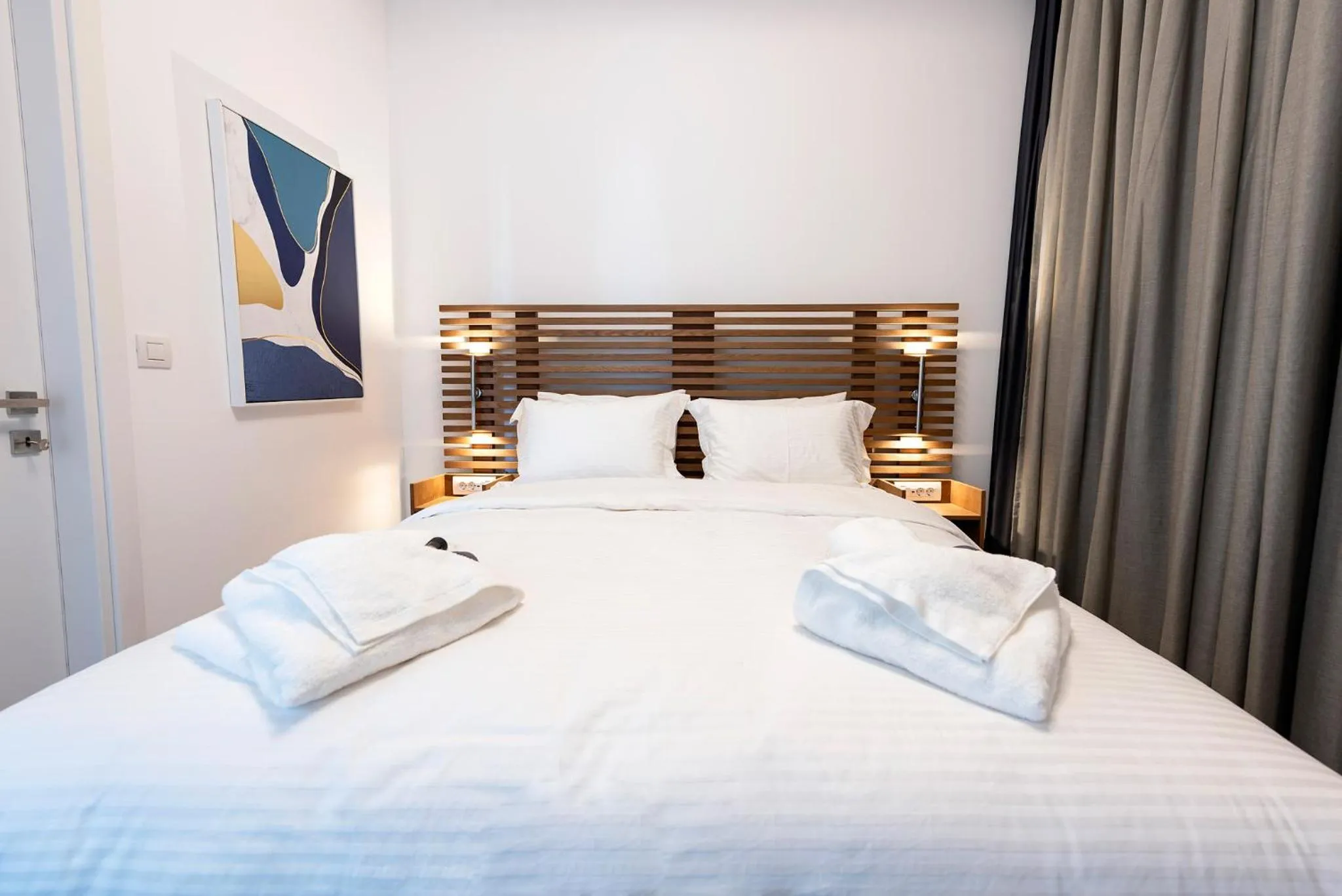 Bed in Sweet Mary Suites