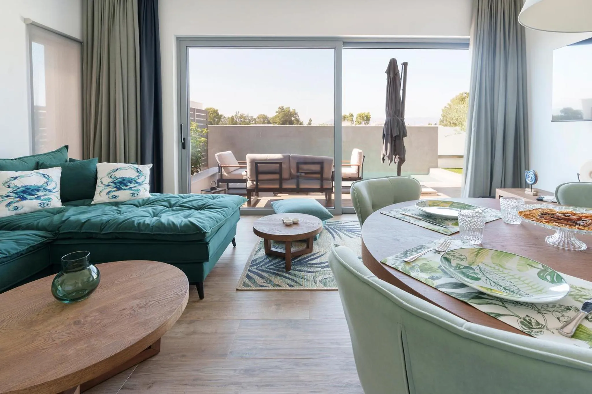 Living room in Sweet Mary Suites
