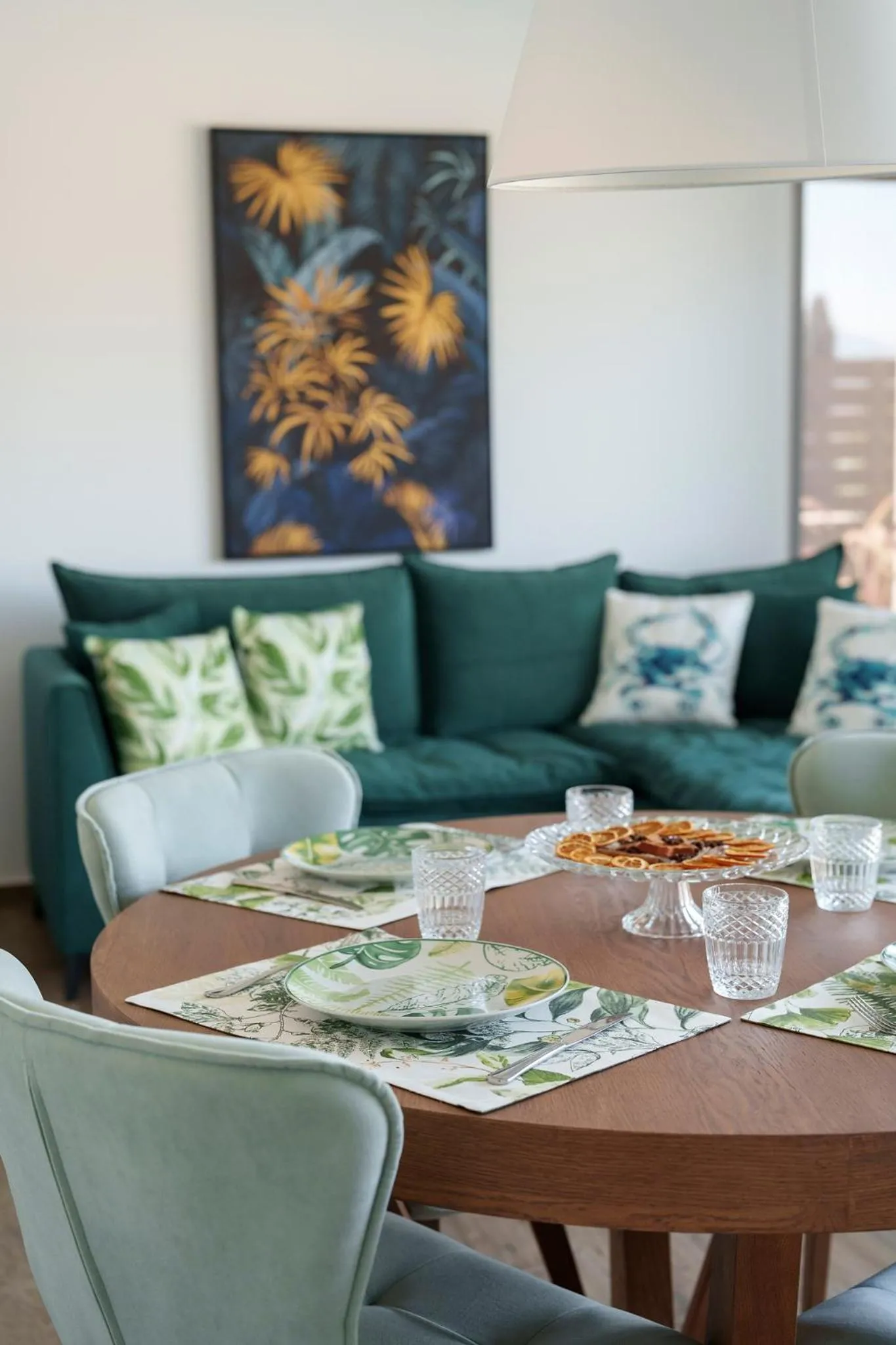 Seating area in Sweet Mary Suites