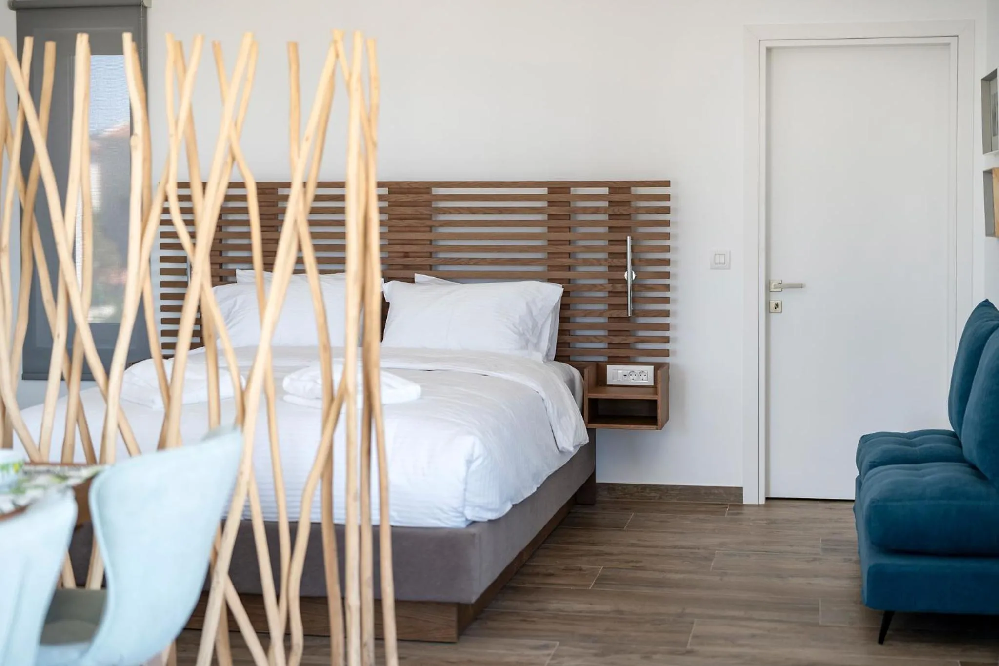 Bed in Sweet Mary Suites