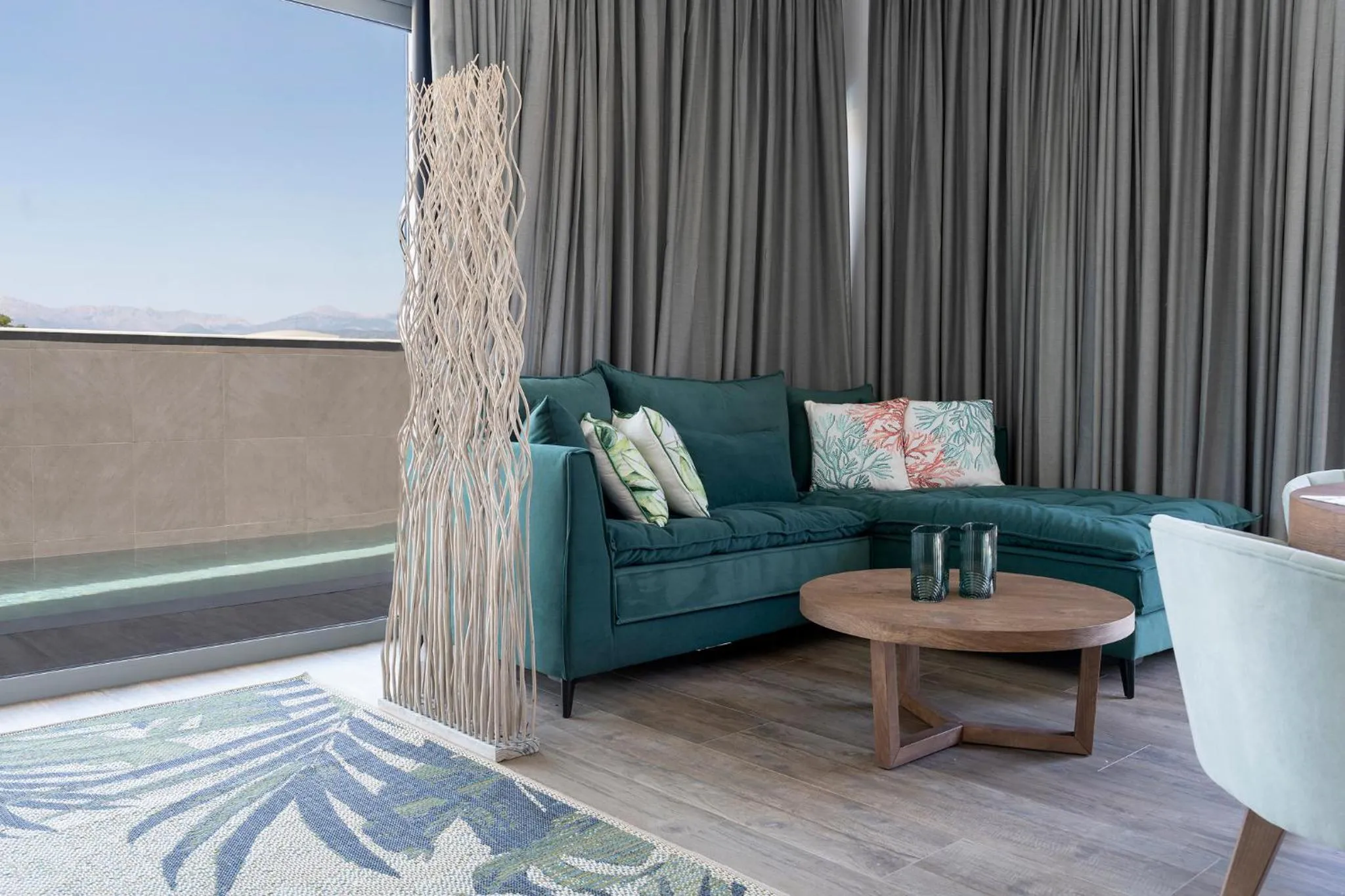 Living room in Sweet Mary Suites