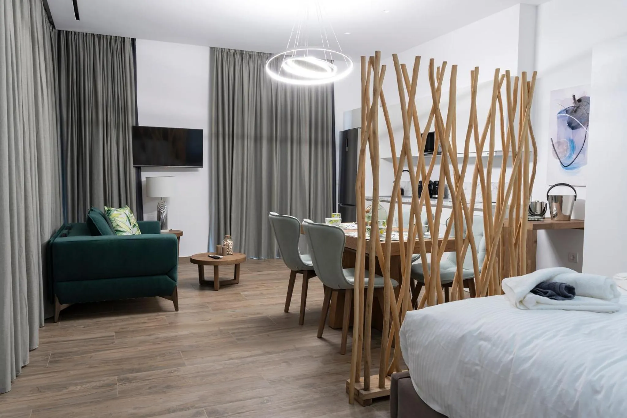 Bed in Sweet Mary Suites