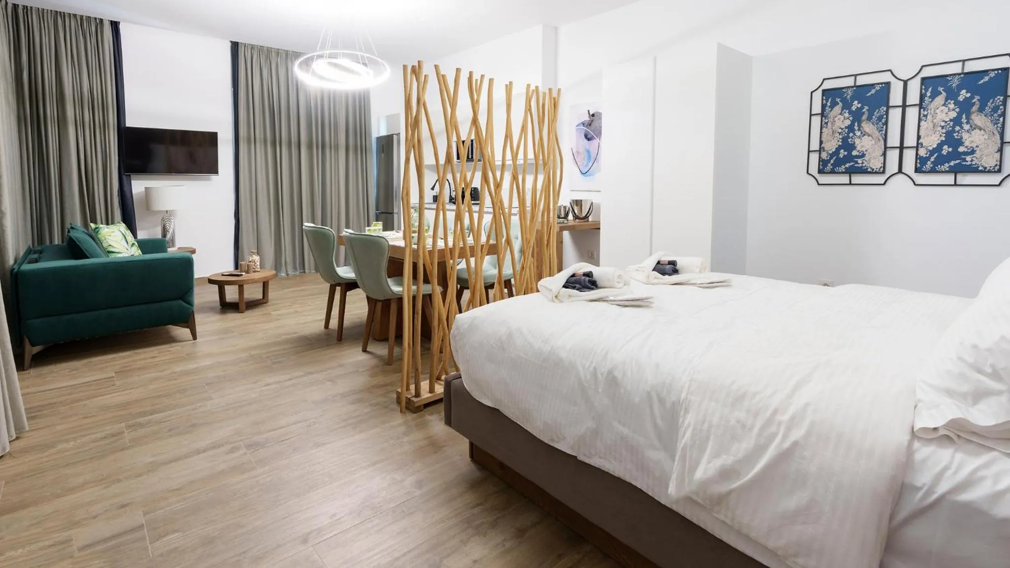 Bed in Sweet Mary Suites