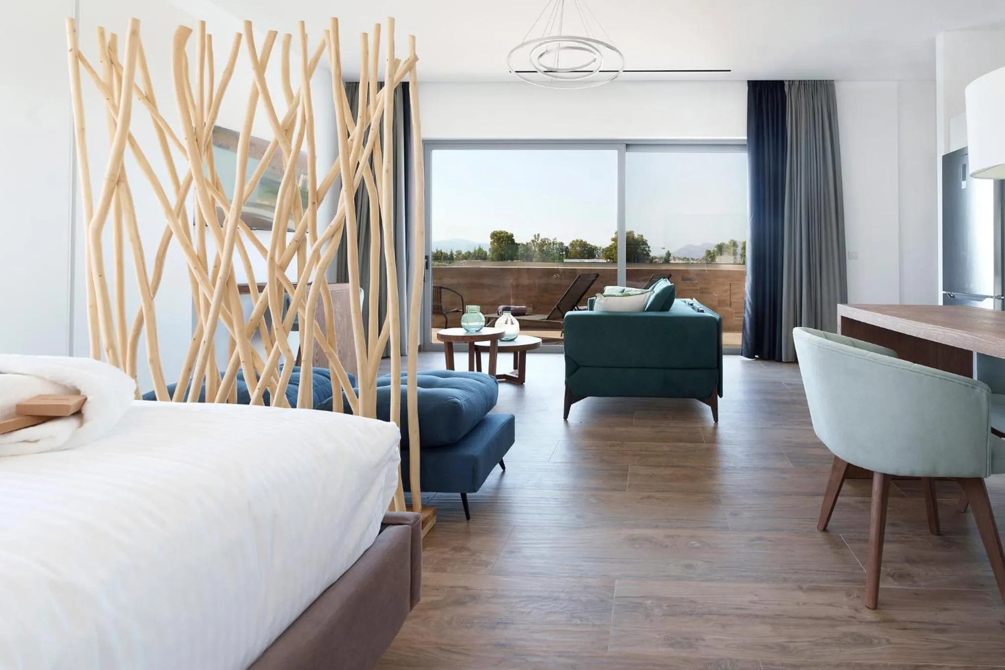 Bed in Sweet Mary Suites