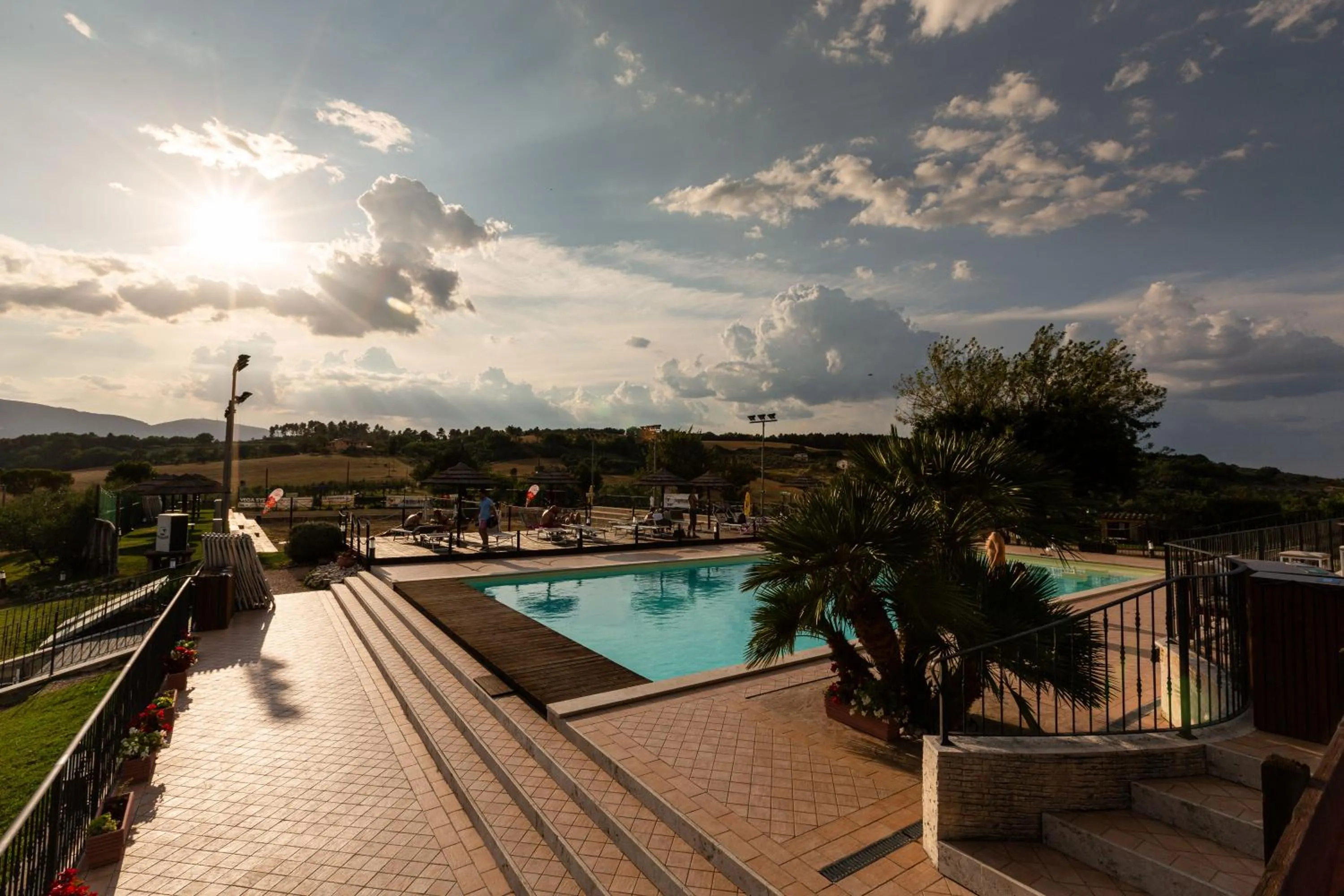 Pool view in Agriturismo AgrileisureTime