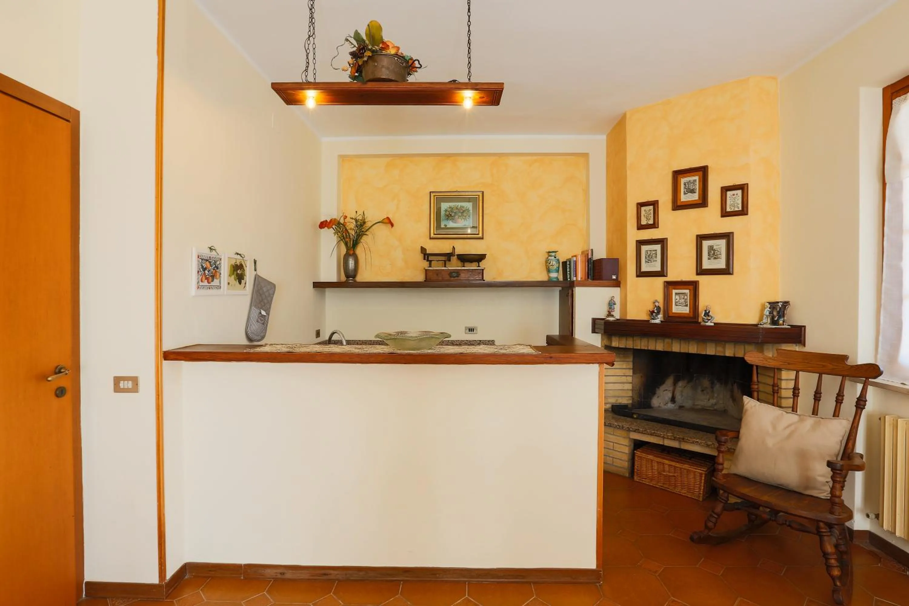 Kitchen or kitchenette in Agriturismo AgrileisureTime