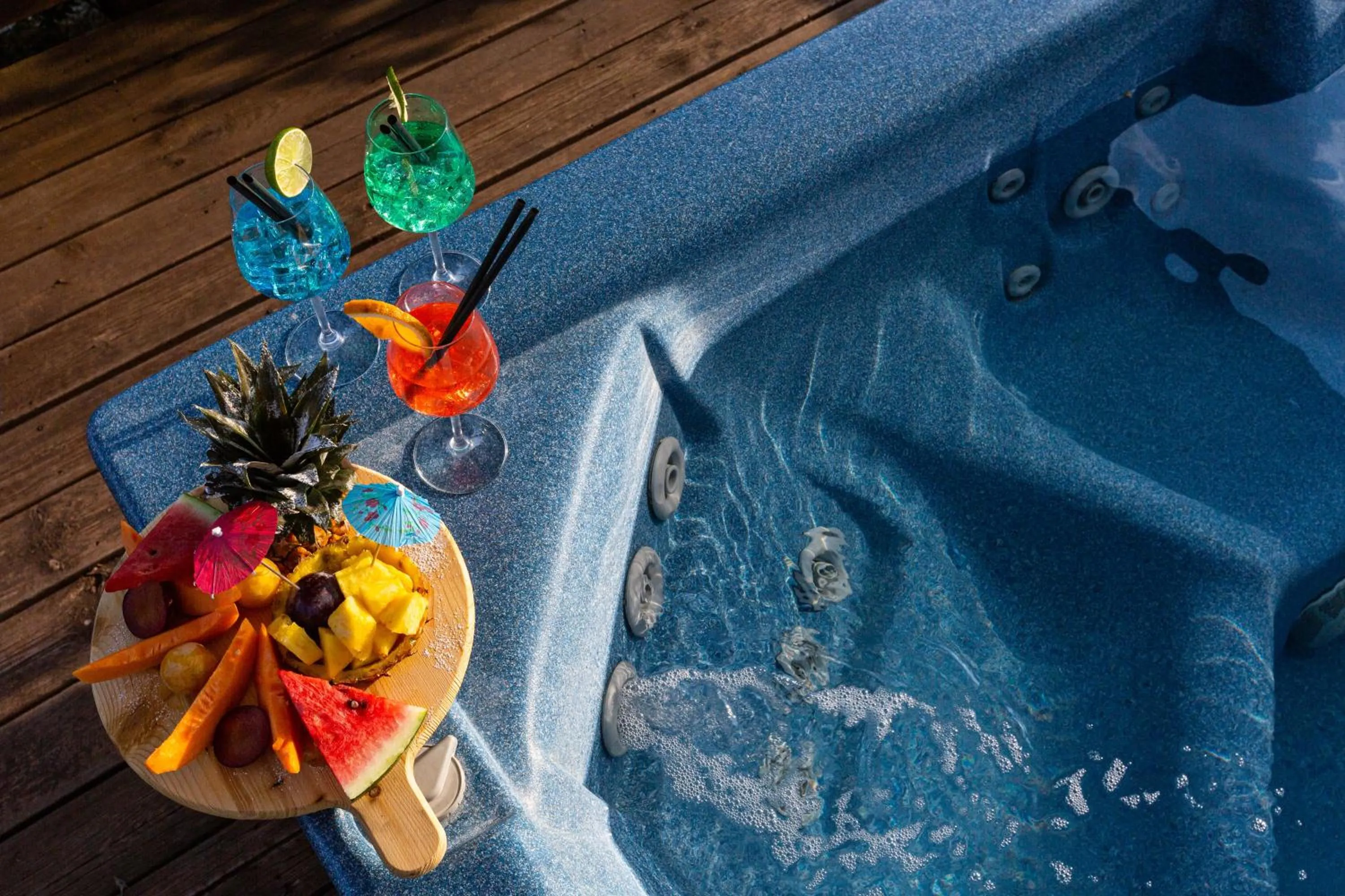 Hot Tub in Agriturismo AgrileisureTime