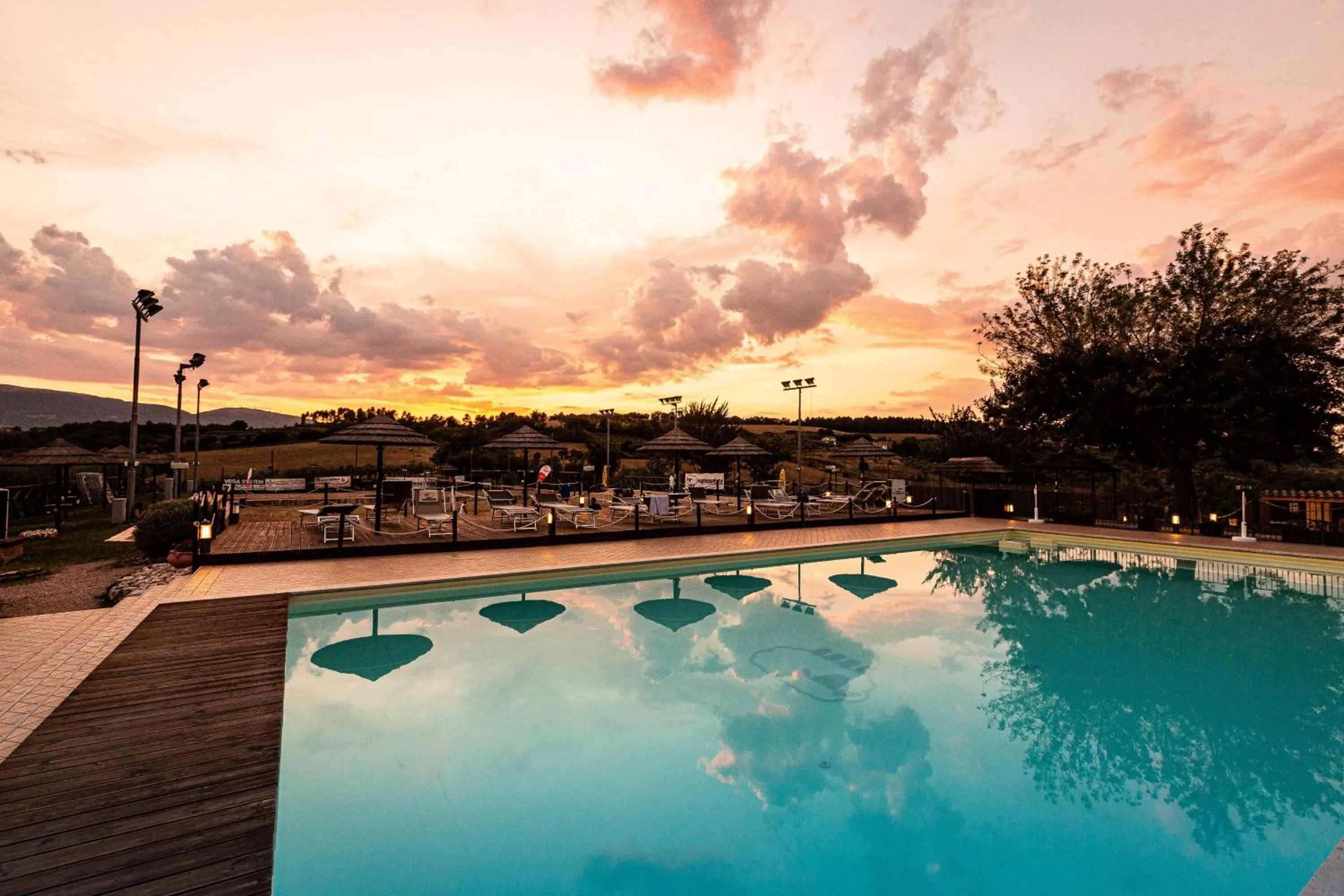 Pool view in Agriturismo AgrileisureTime