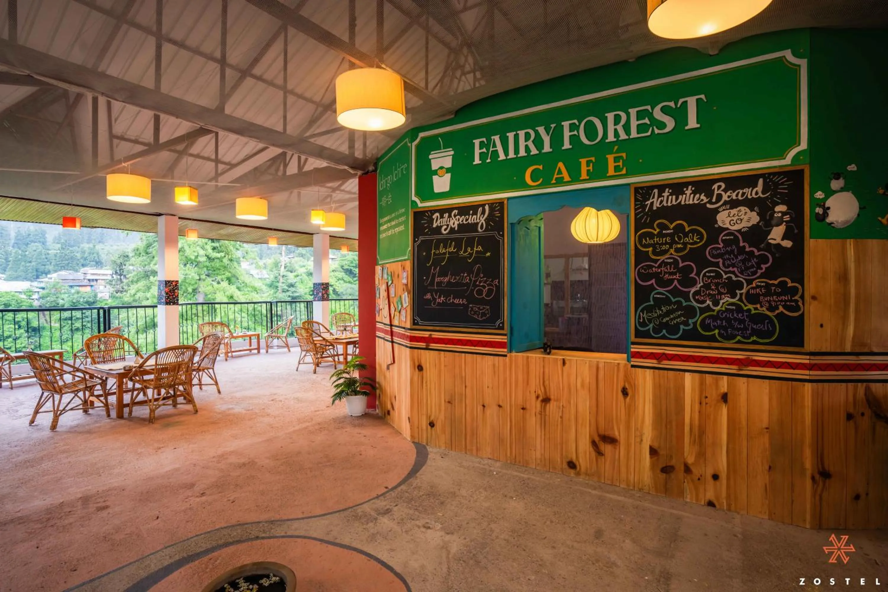 Restaurant/places to eat in Zostel Pulga