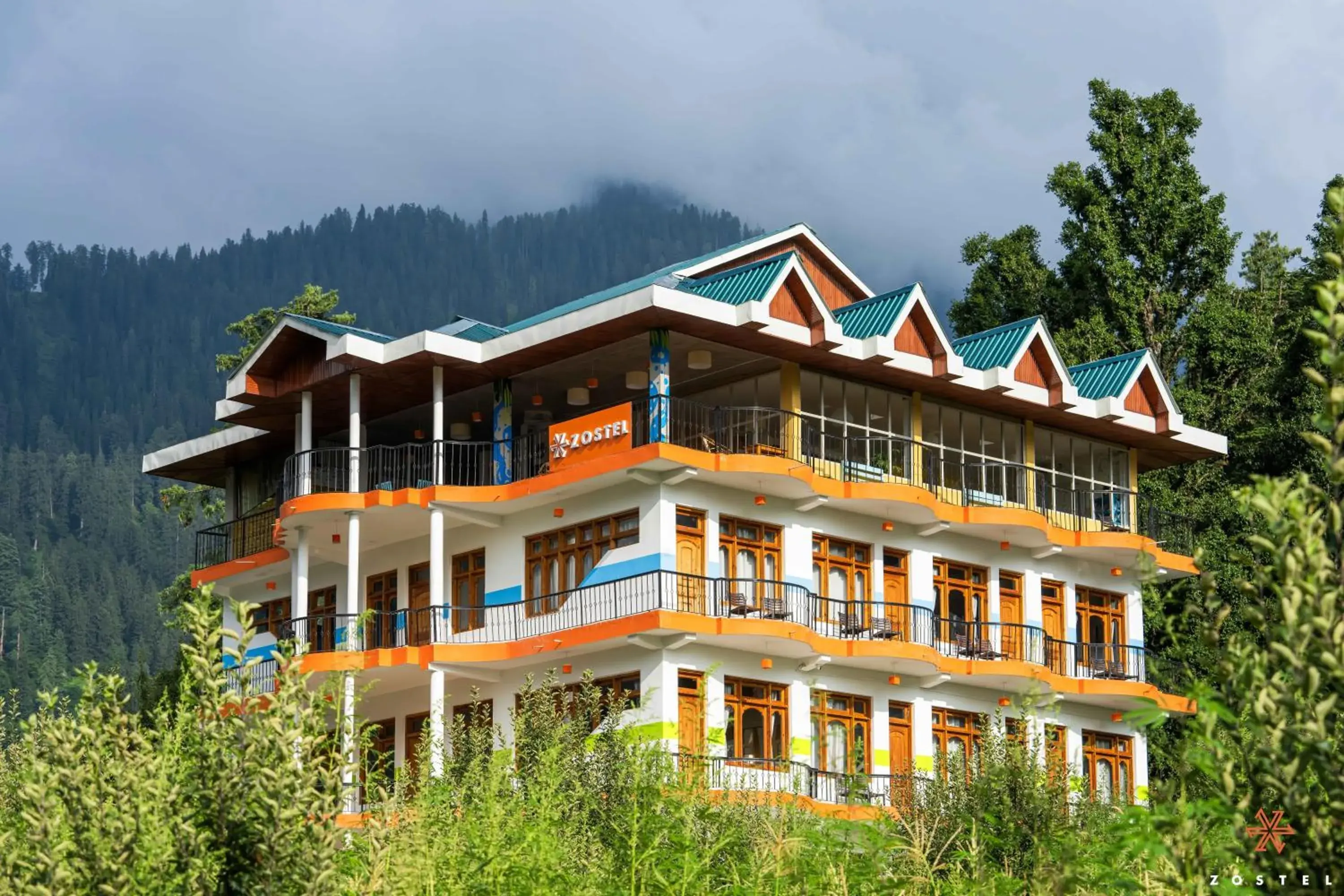 Property building in Zostel Pulga Property building in Zostel Pulga