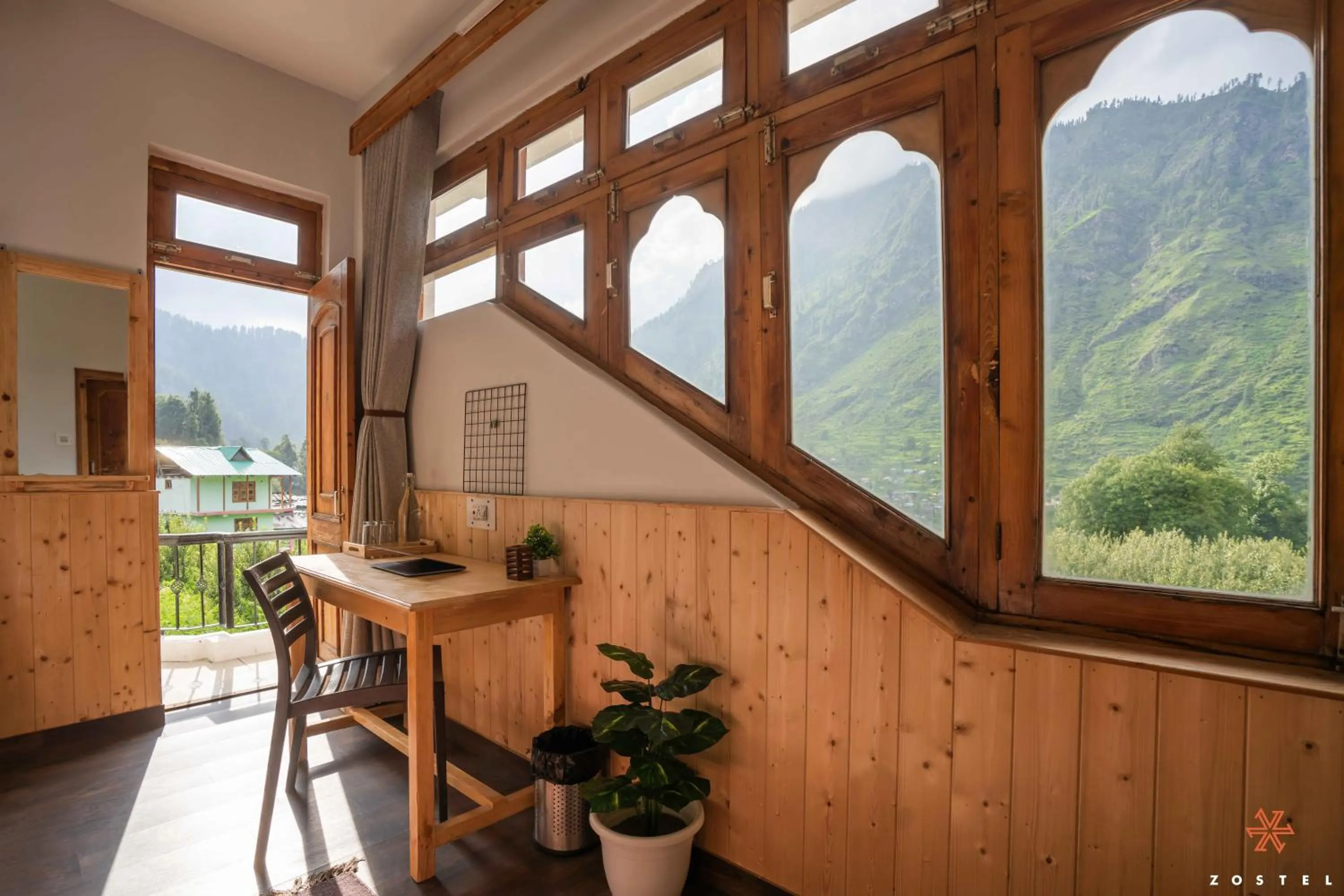 Natural landscape in Zostel Pulga