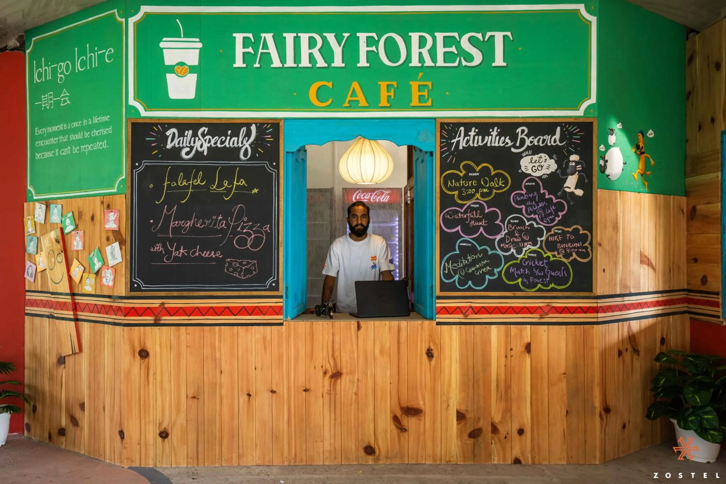 Property logo or sign in Zostel Pulga