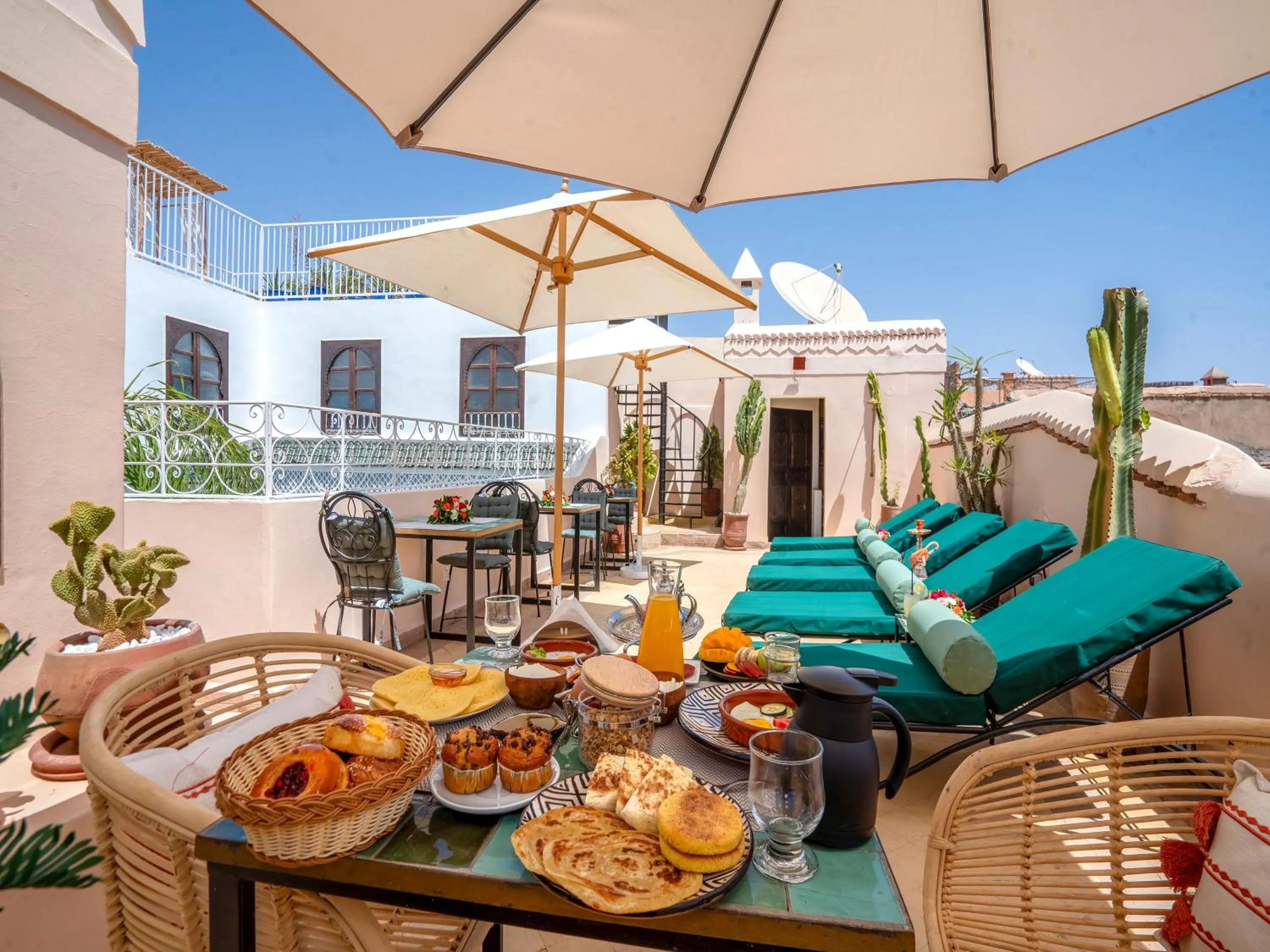 View (from property/room) in Riad Yalla habibi