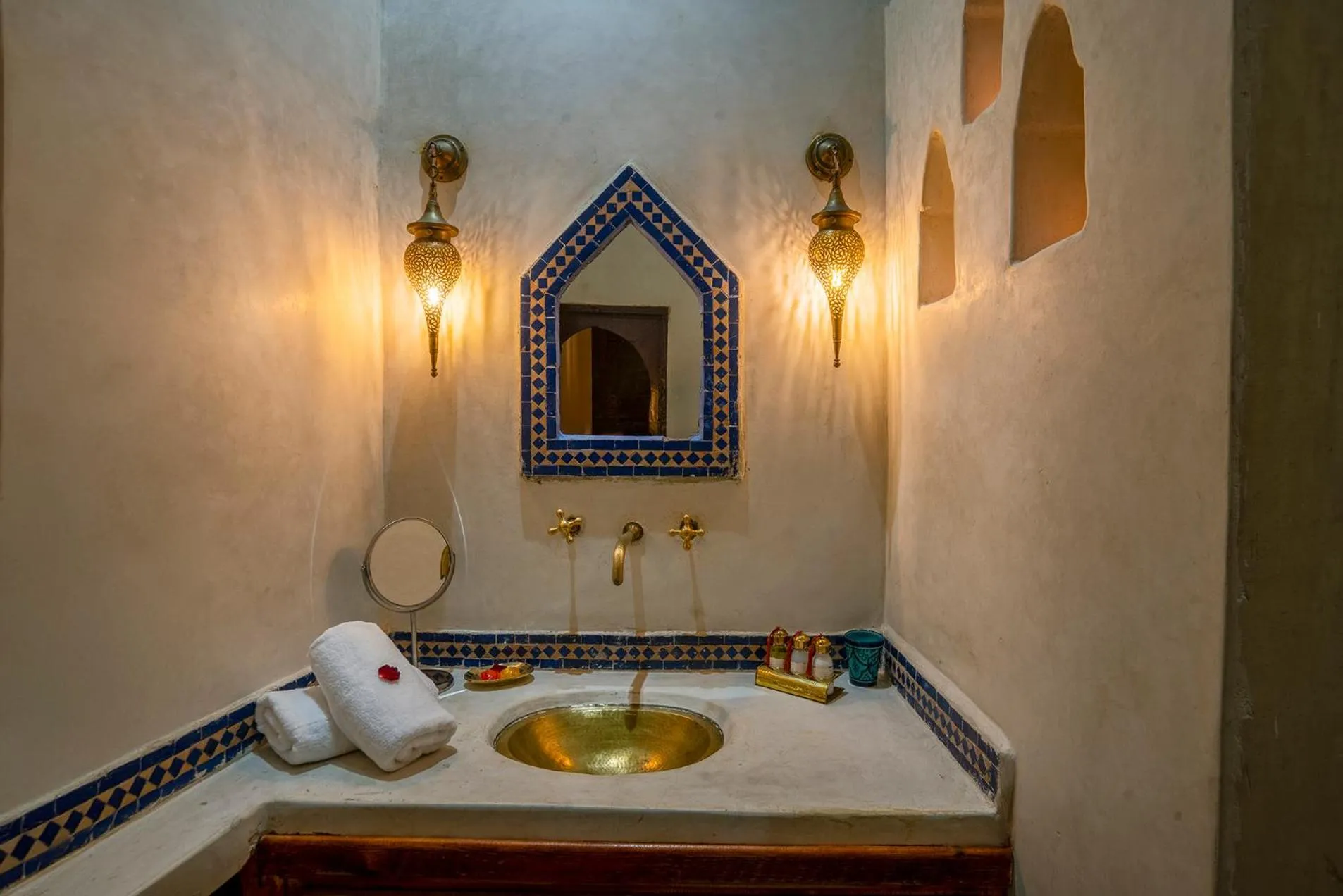 Bathroom in Riad Yalla habibi