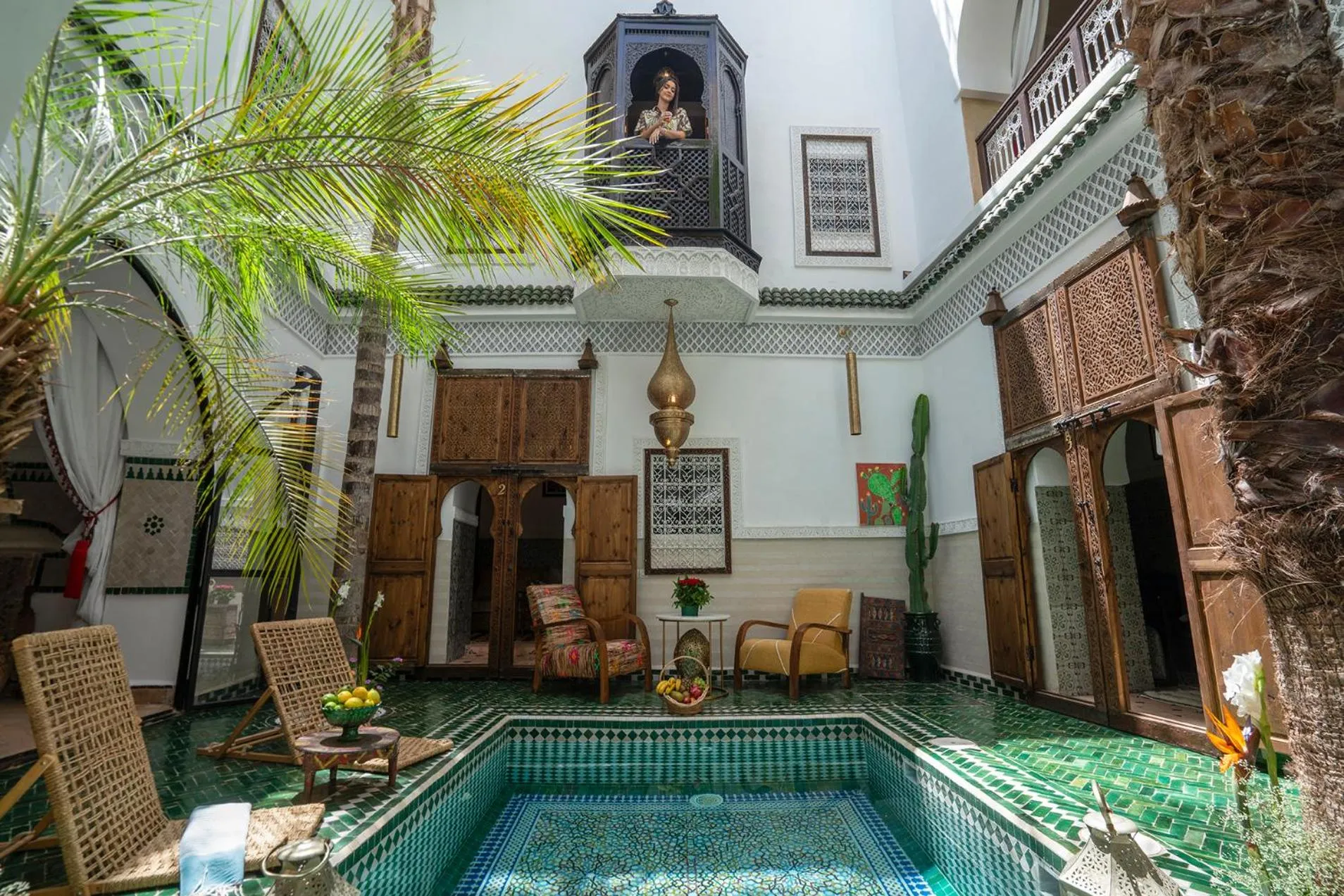 View (from property/room) in Riad Yalla habibi