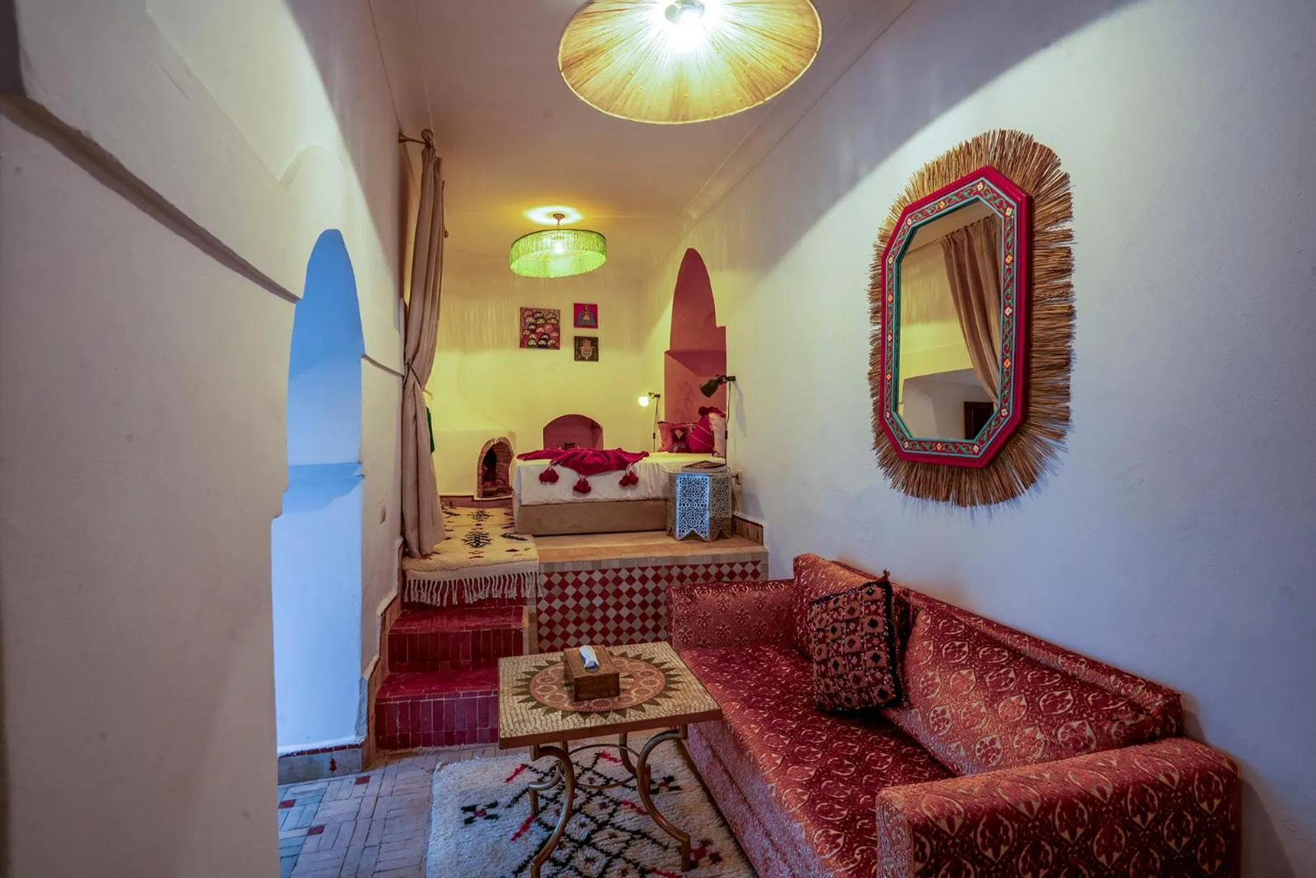 Photo of the whole room in Riad Yalla habibi