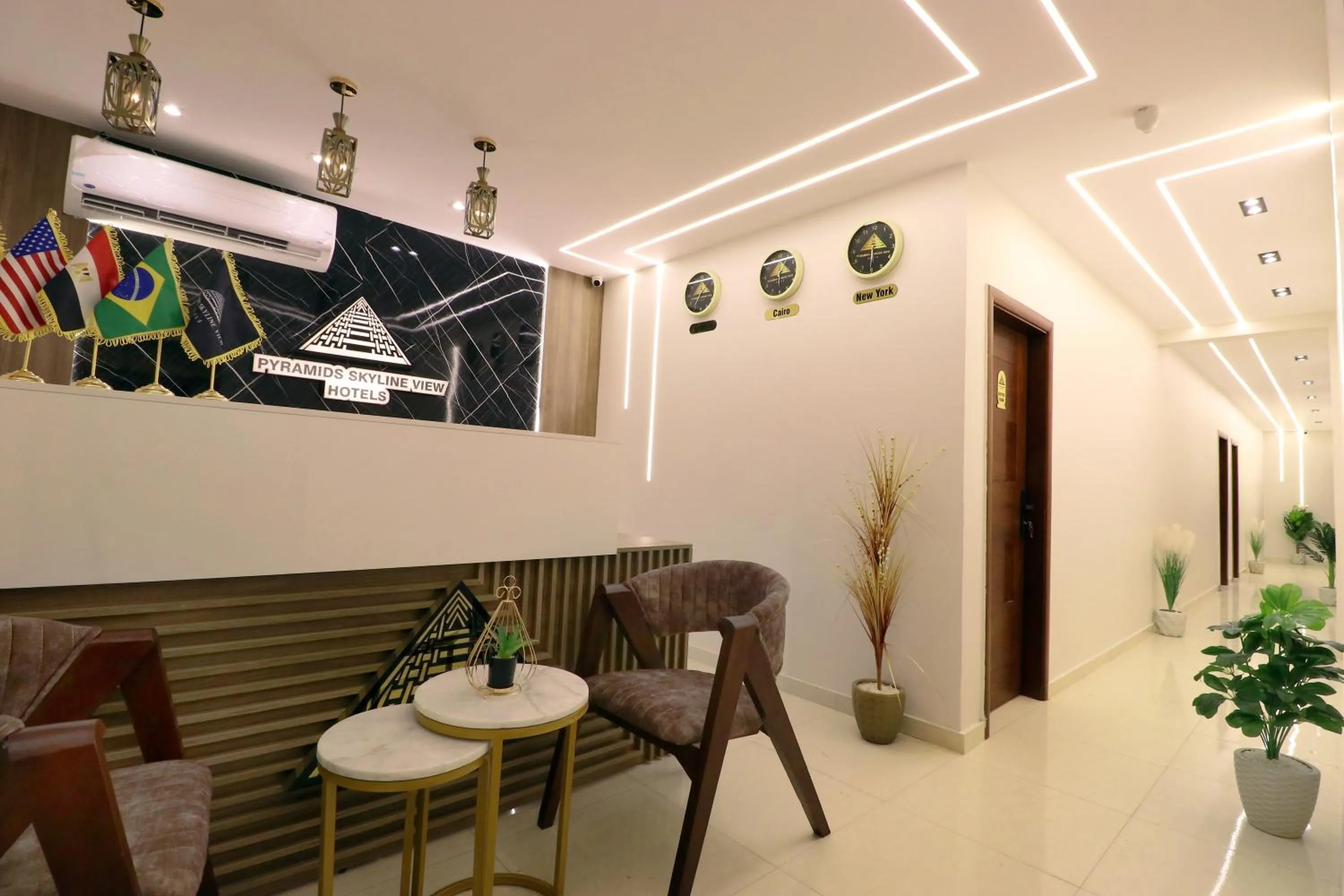 concierge in Pyramids Skyline Hotel Cairo