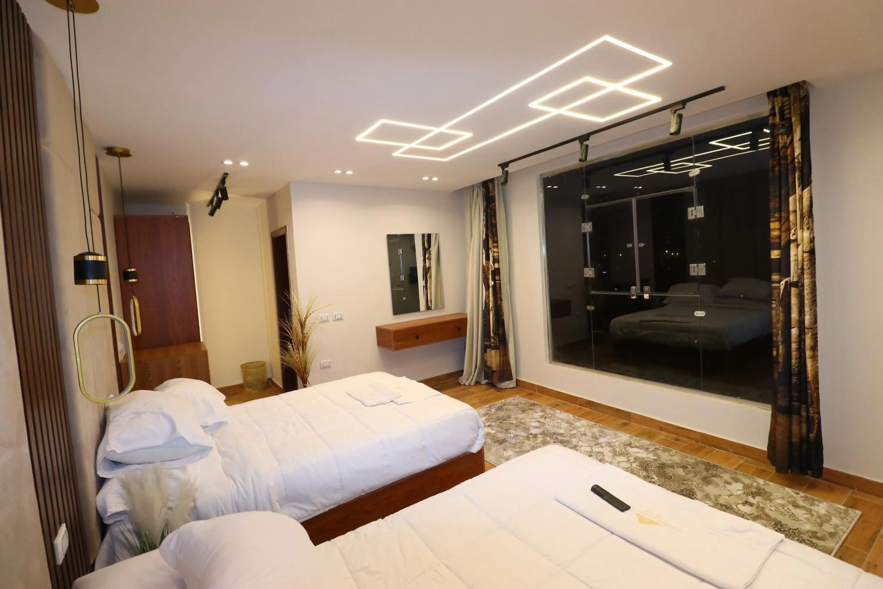 Photo of the whole room, Bed in Pyramids Skyline Hotel Cairo