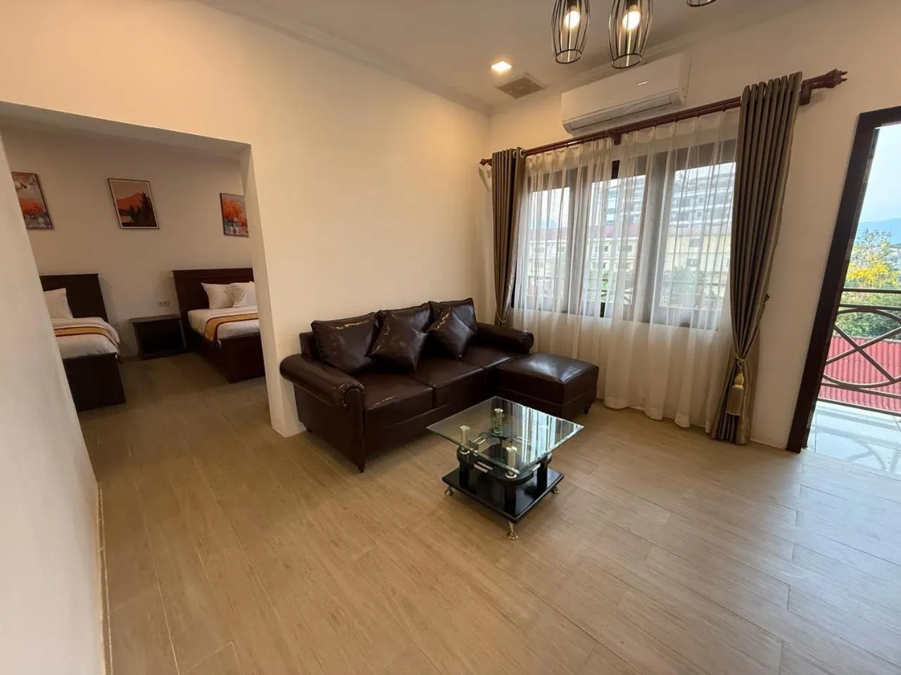 Photo of the whole room, Bed in A P S Hotel