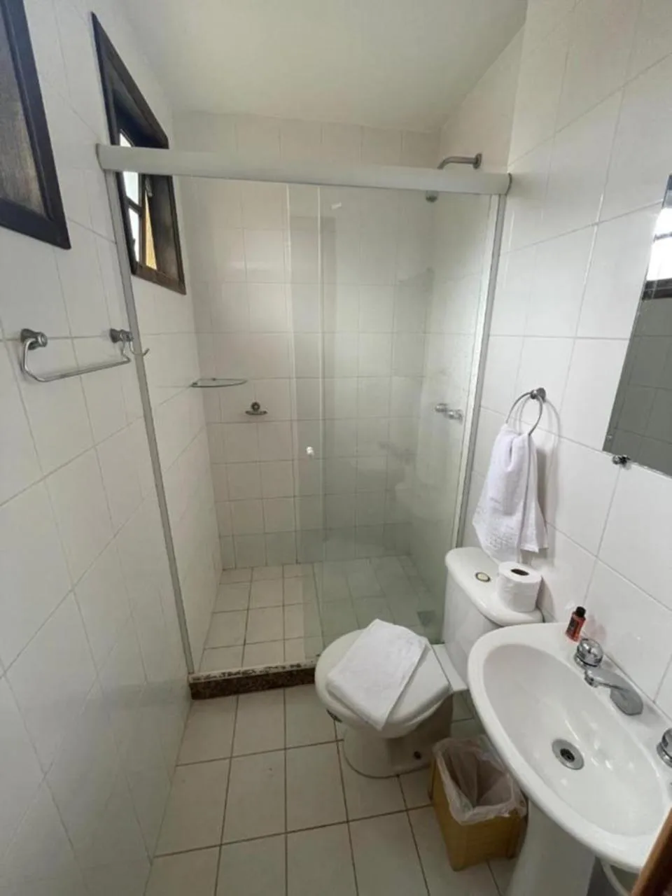Bathroom in Pousada Canto de Itamambuca