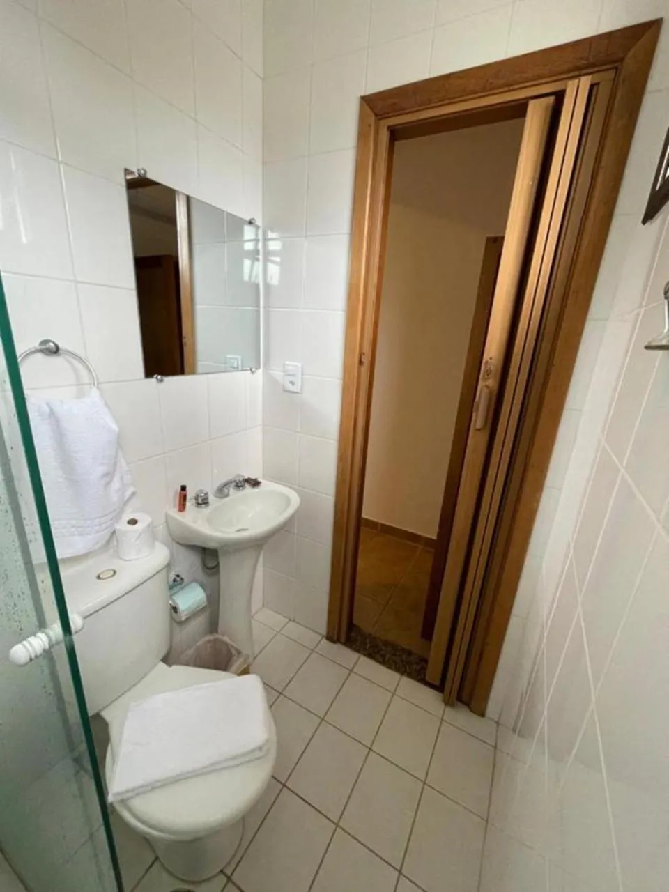 Bathroom in Pousada Canto de Itamambuca