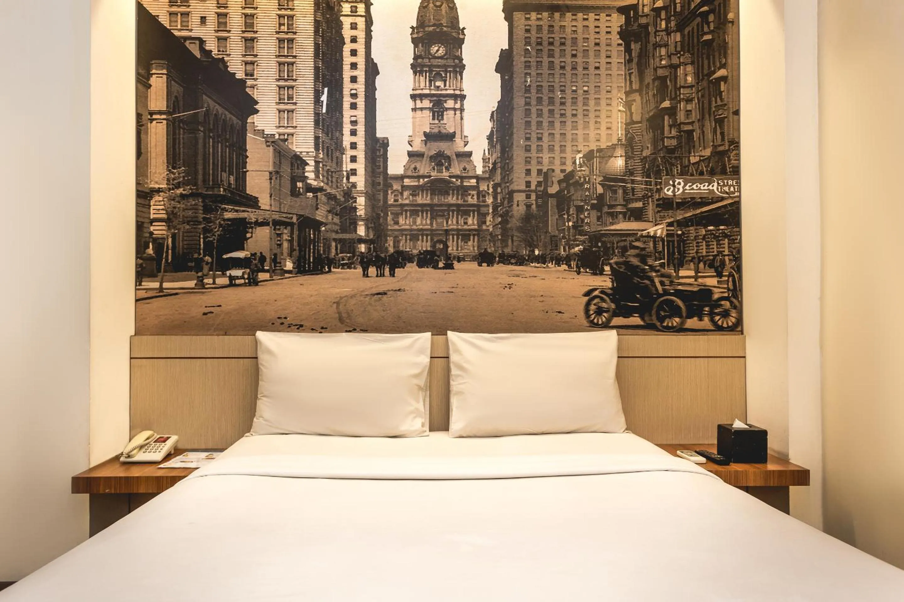 Bed in Feodora Hotel