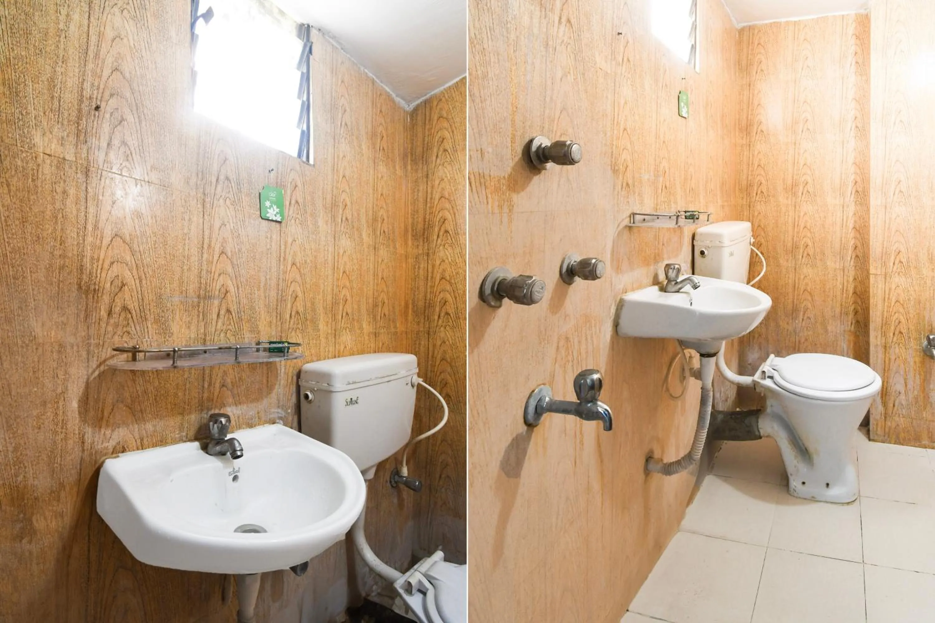 Bathroom in Hotel O Khushi Guest House