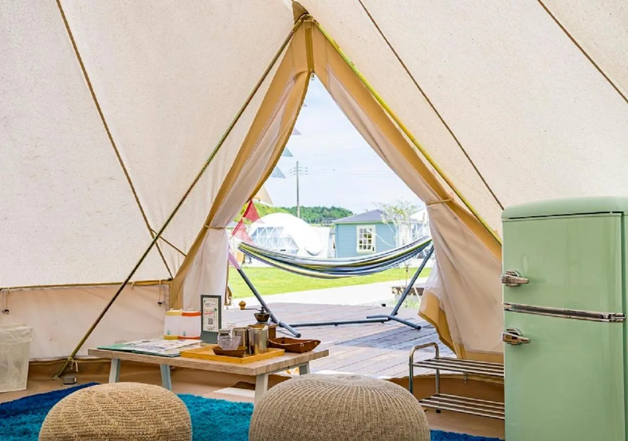 Photo of the whole room in Takatakiko Glamping Resort