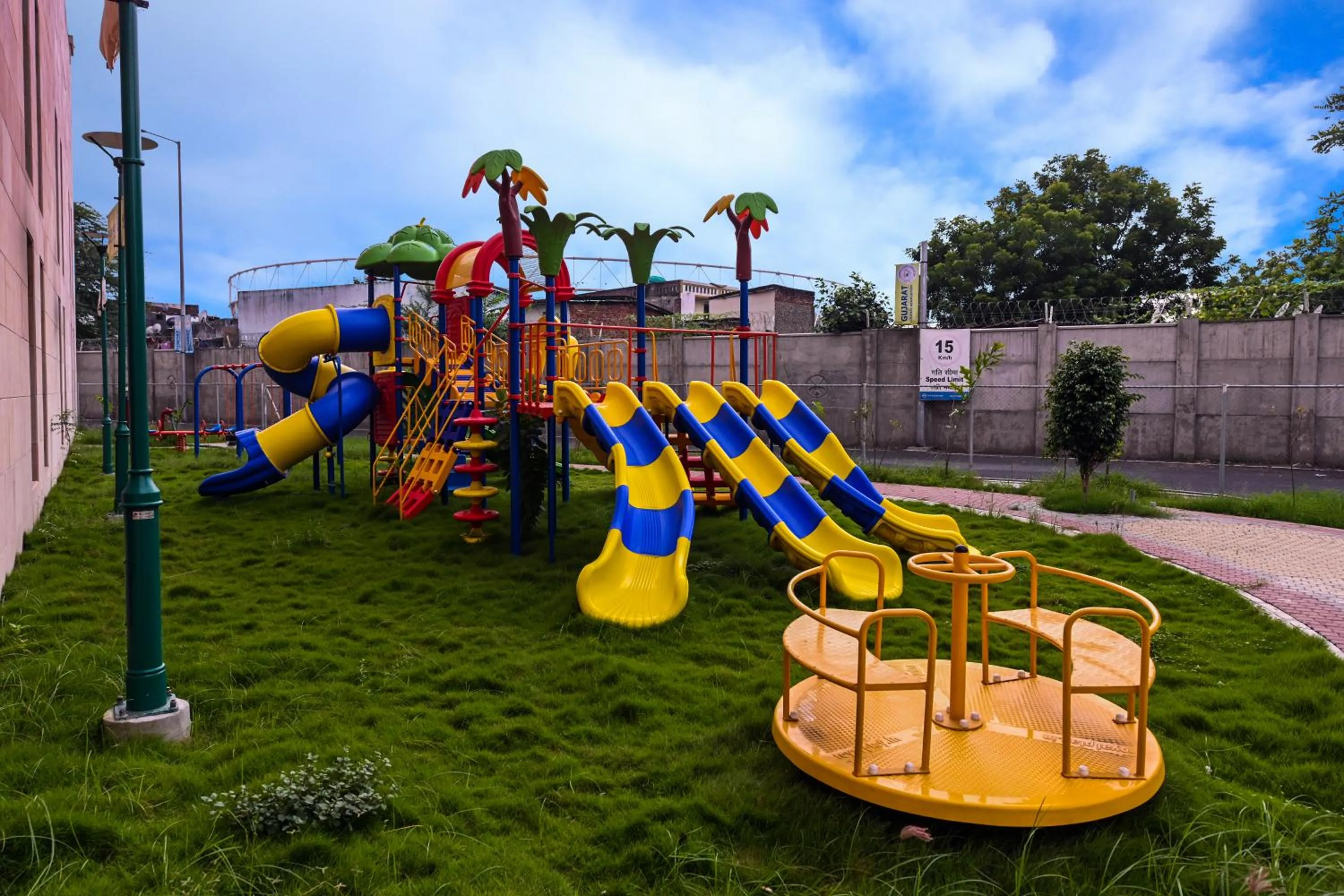 Children play ground in Ramada by Wyndham Ahmedabad Narendra Modi Stadium Motera