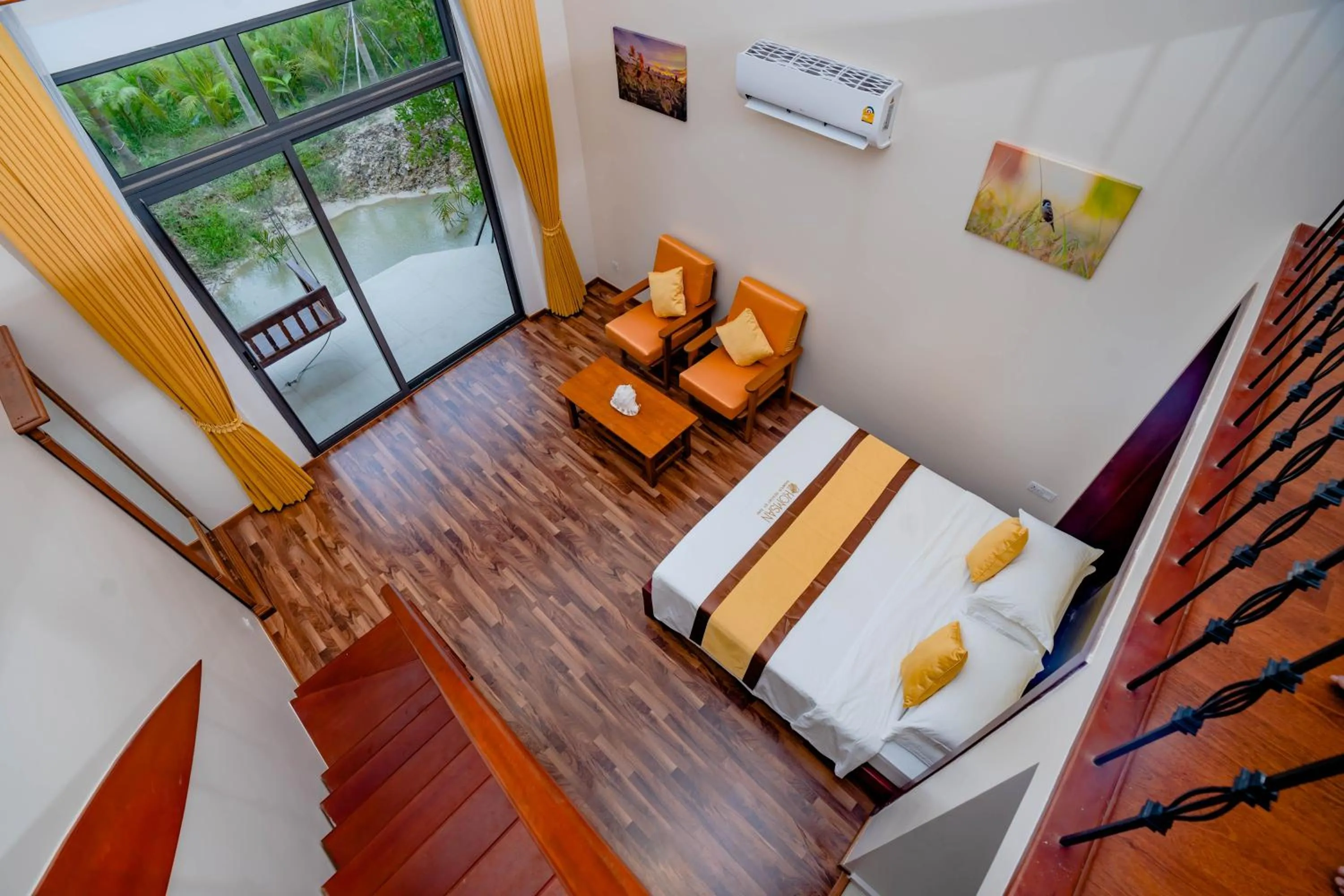 Bedroom in Komsan Kampot Resort