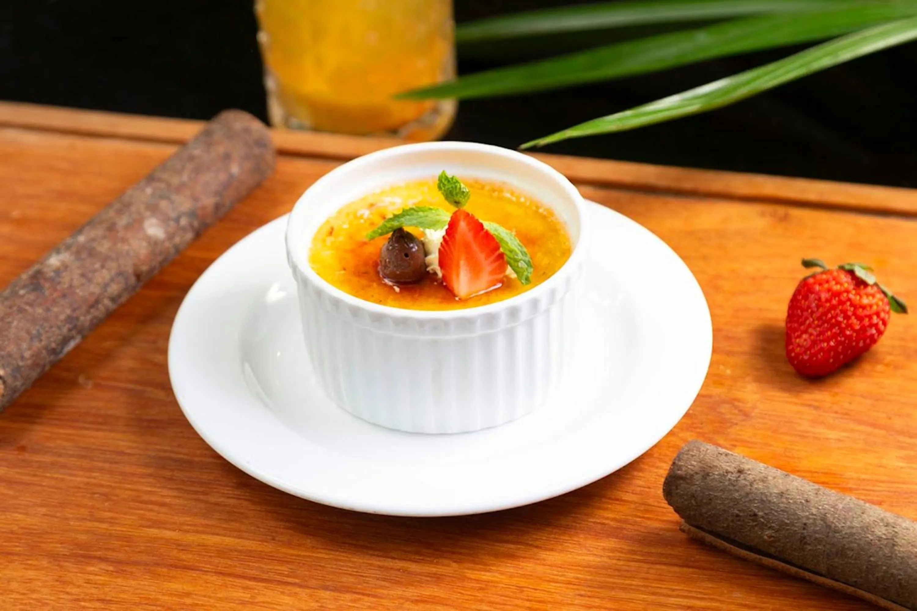 Food and drinks in Komsan Kampot Resort