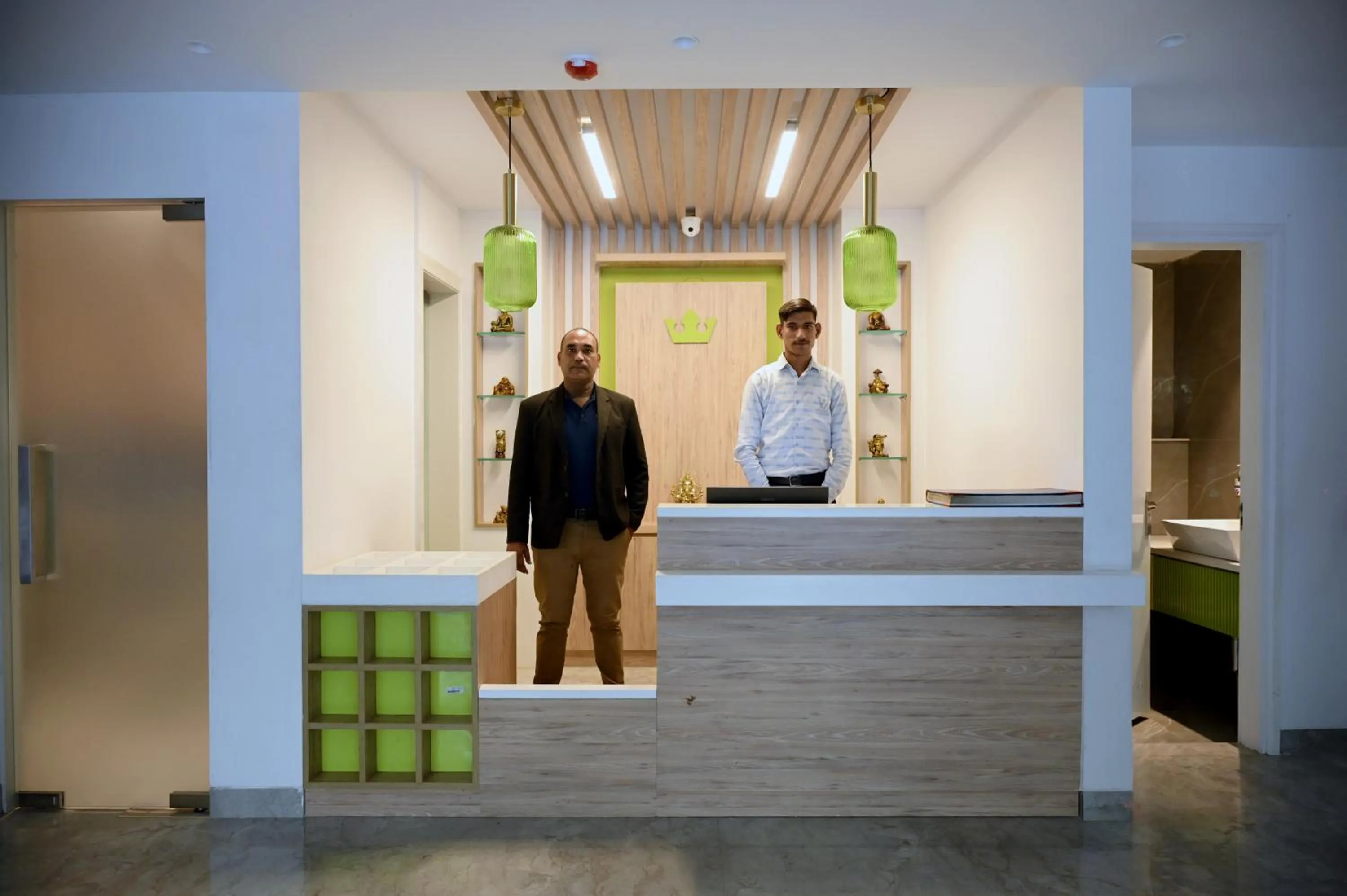 Staff in Hotel Le Roi Express Karol Bagh