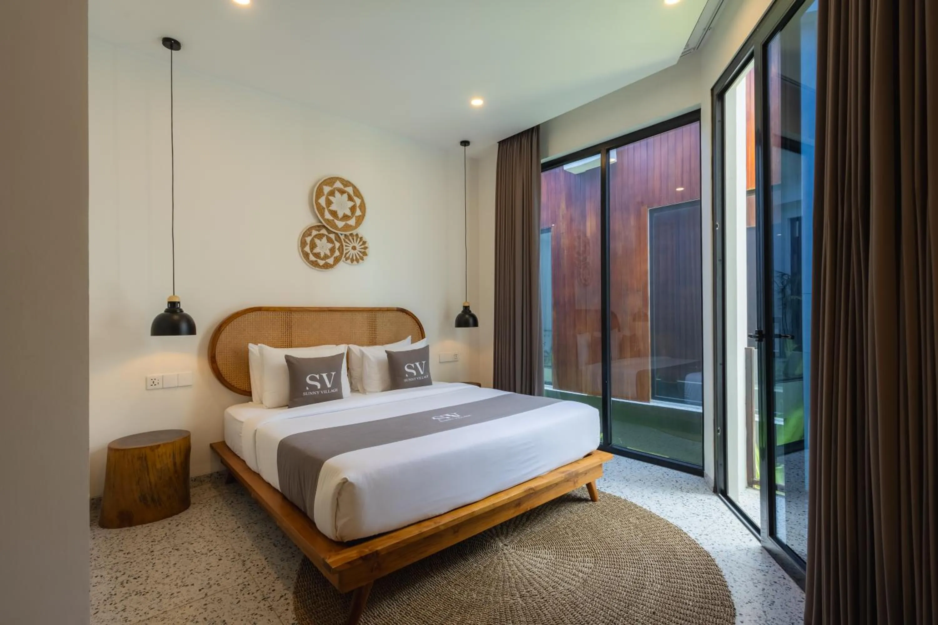 Bedroom, Bed in Sunny Nine Villa by Betterplace