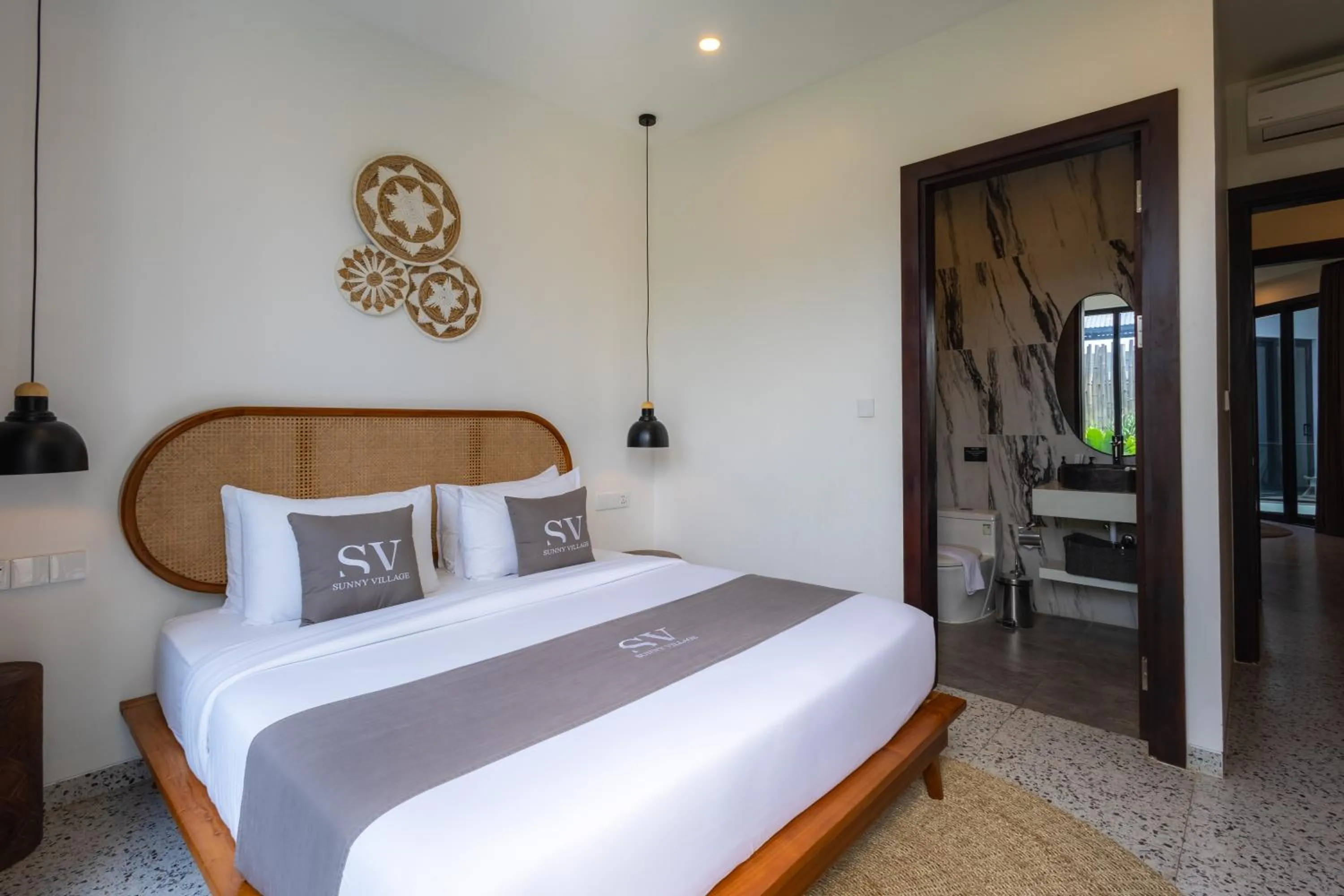 Bedroom, Bed in Sunny Nine Villa by Betterplace