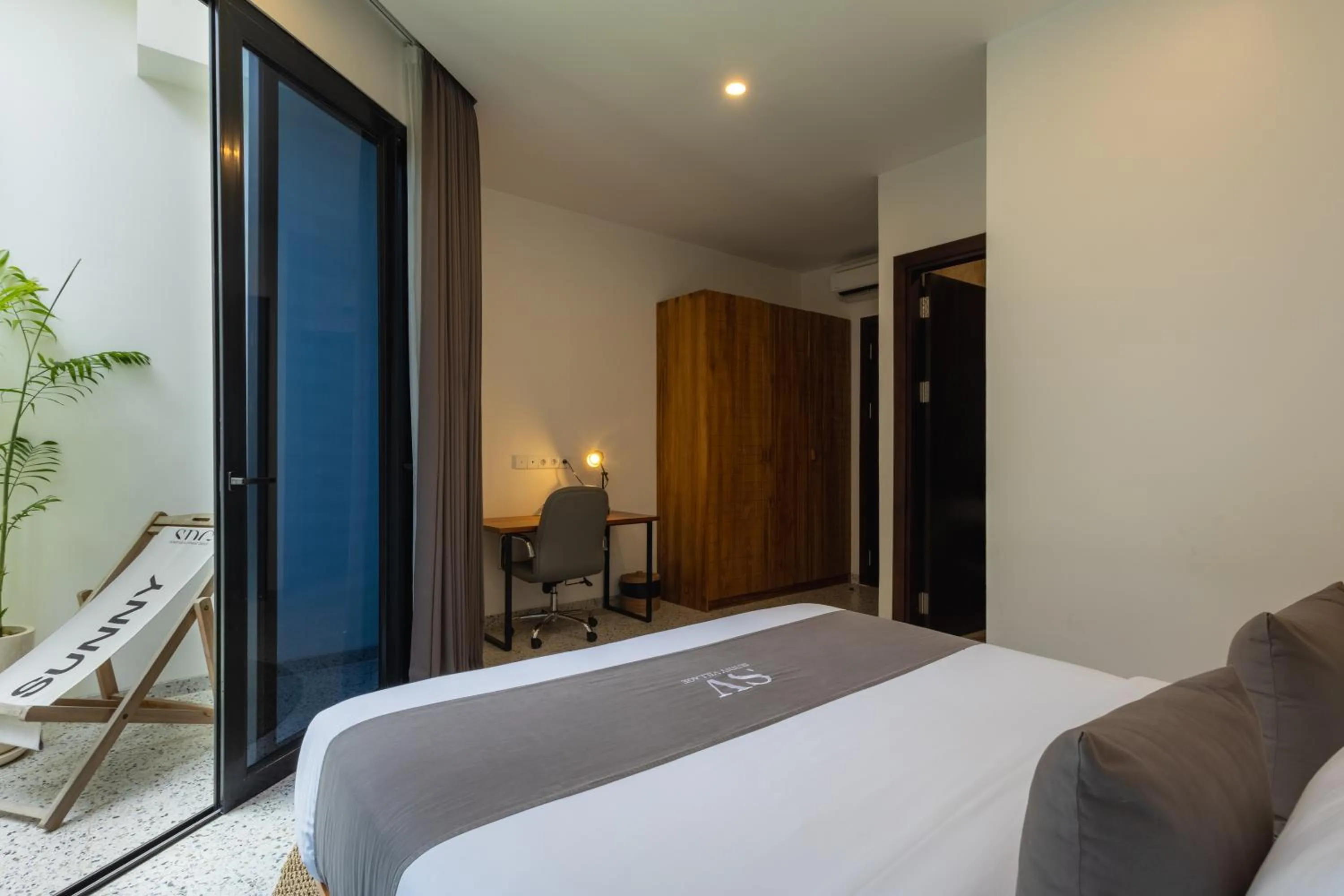 Bedroom, Bed in Sunny Nine Villa by Betterplace