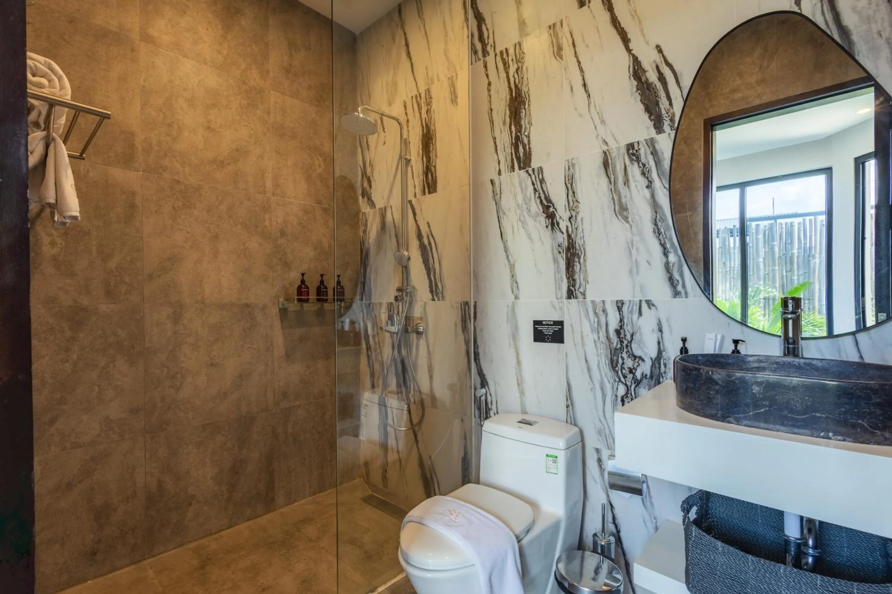 Shower in Sunny Nine Villa by Betterplace