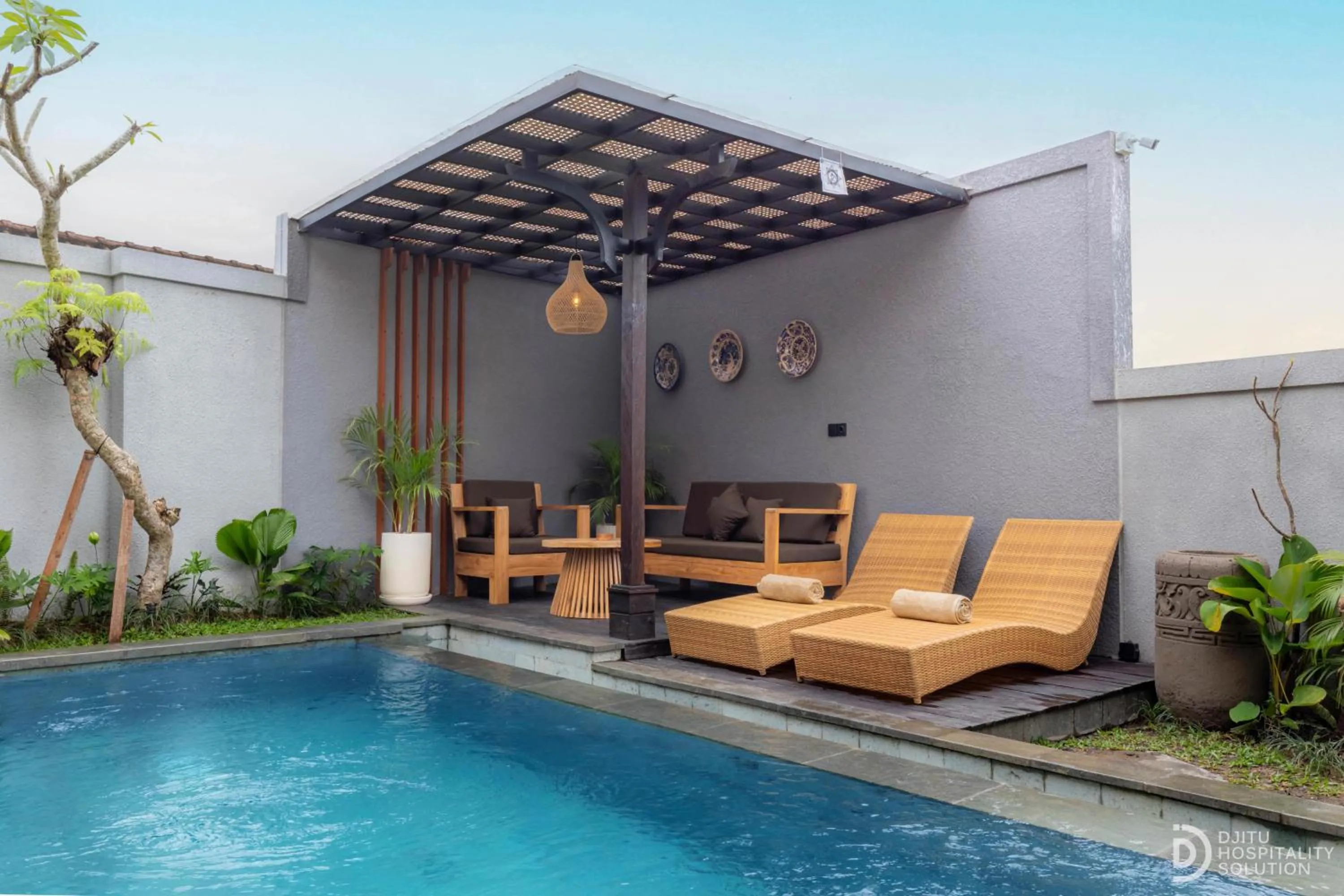 Balcony/Terrace in Weda Villas