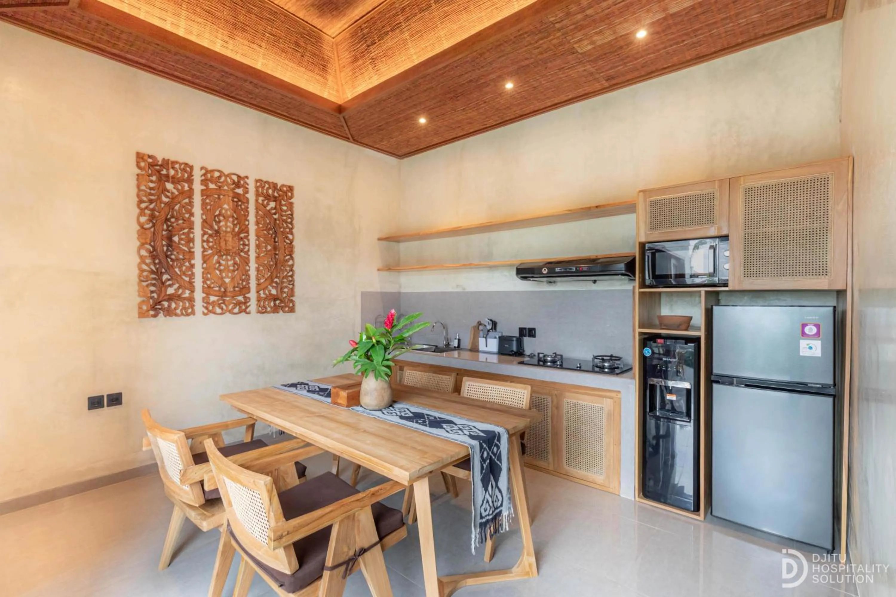 kitchen in Weda Villas