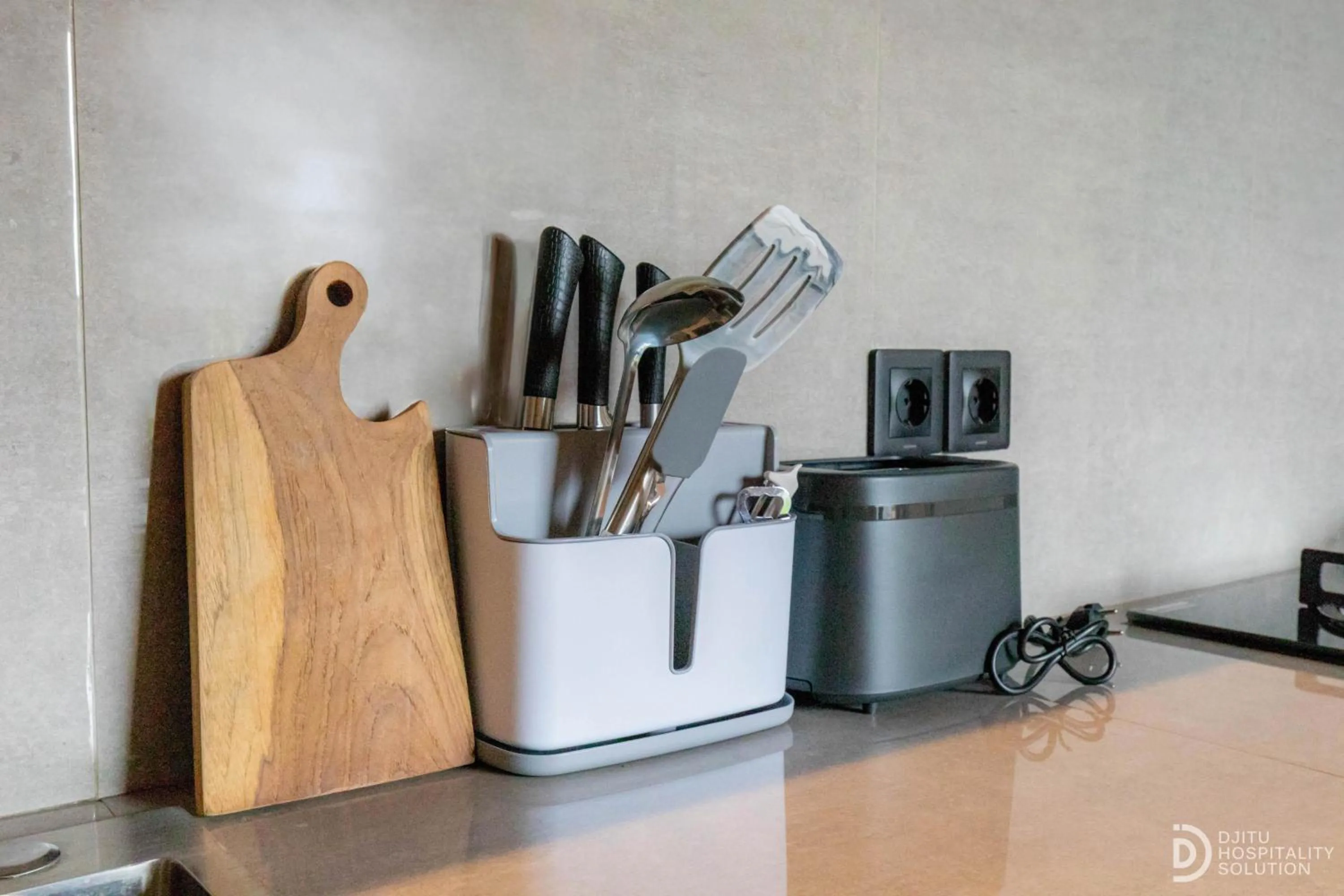 kitchen in Weda Villas