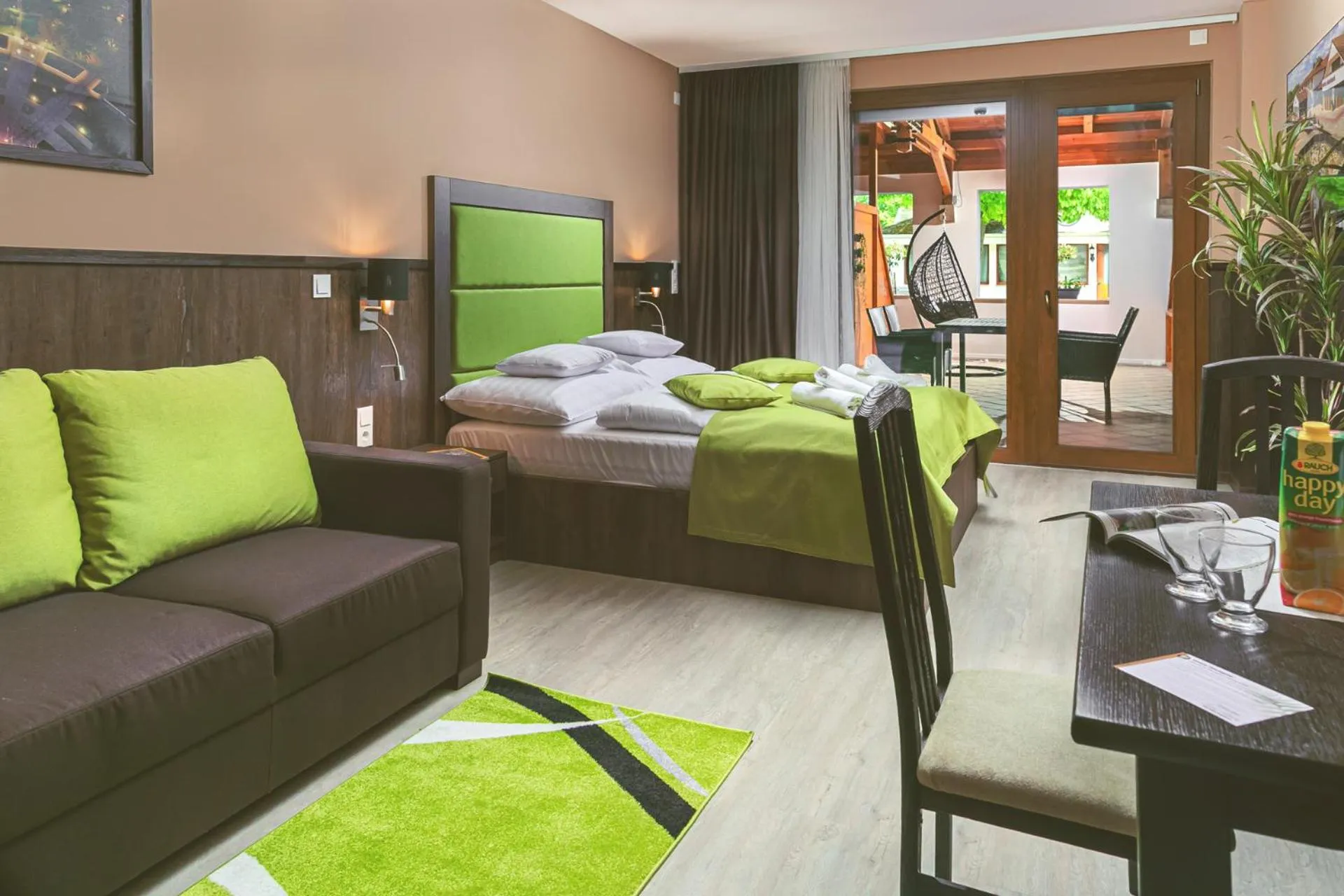 Bed in Park Hotel Bükfürdő