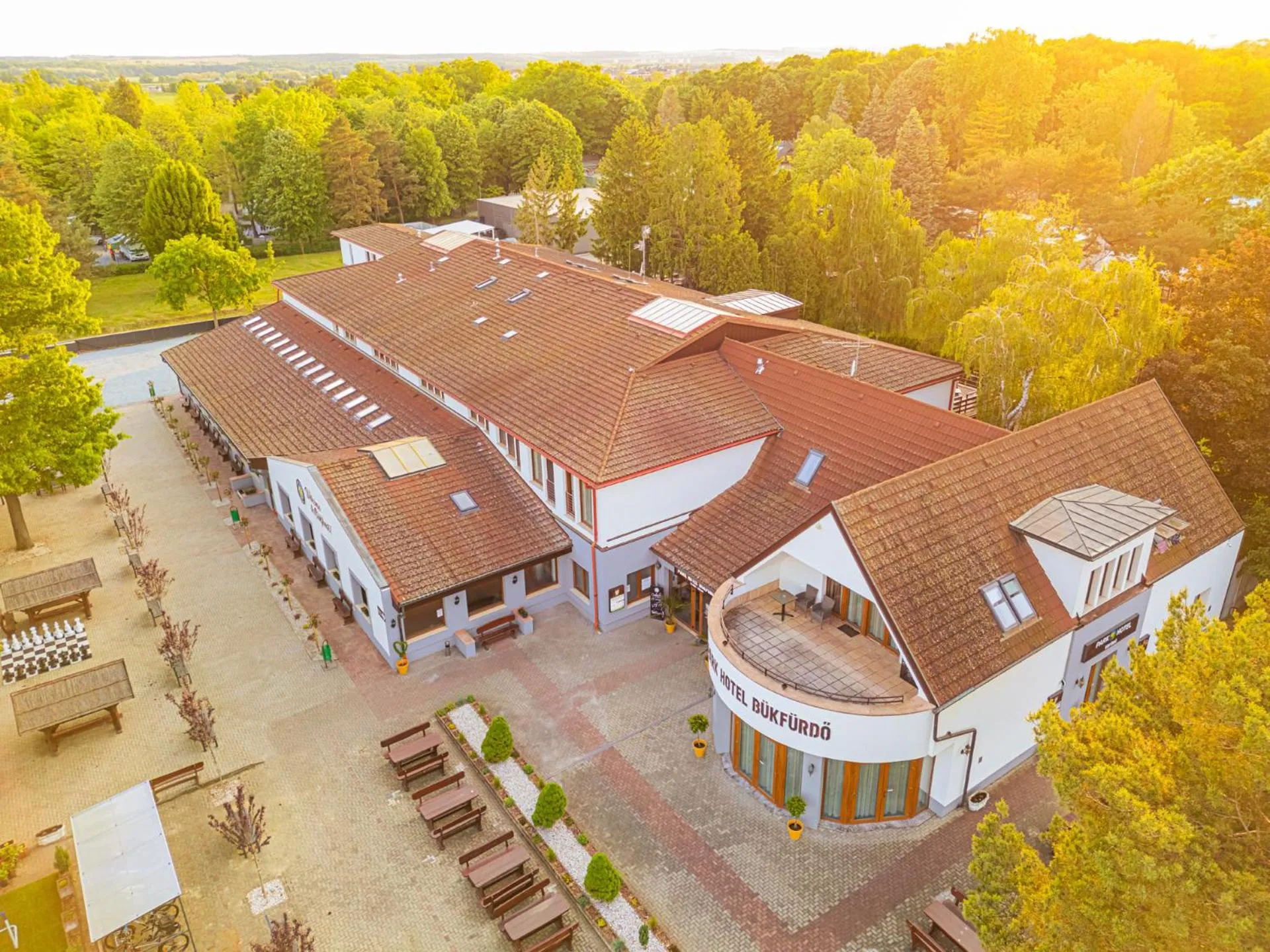 Property building in Park Hotel Bükfürdő